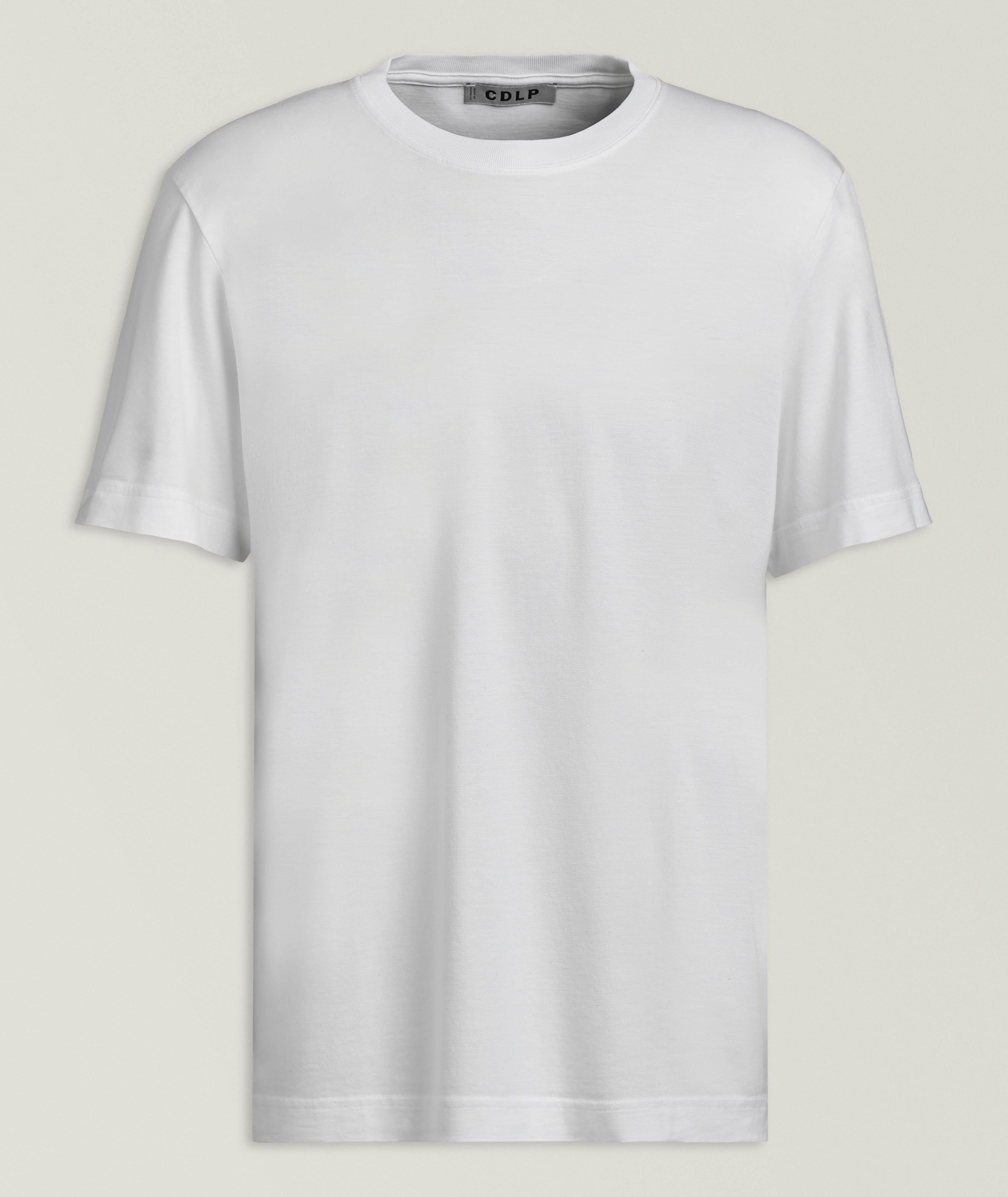 CDLP Lyocell-Cotton Crewneck T-Shirt