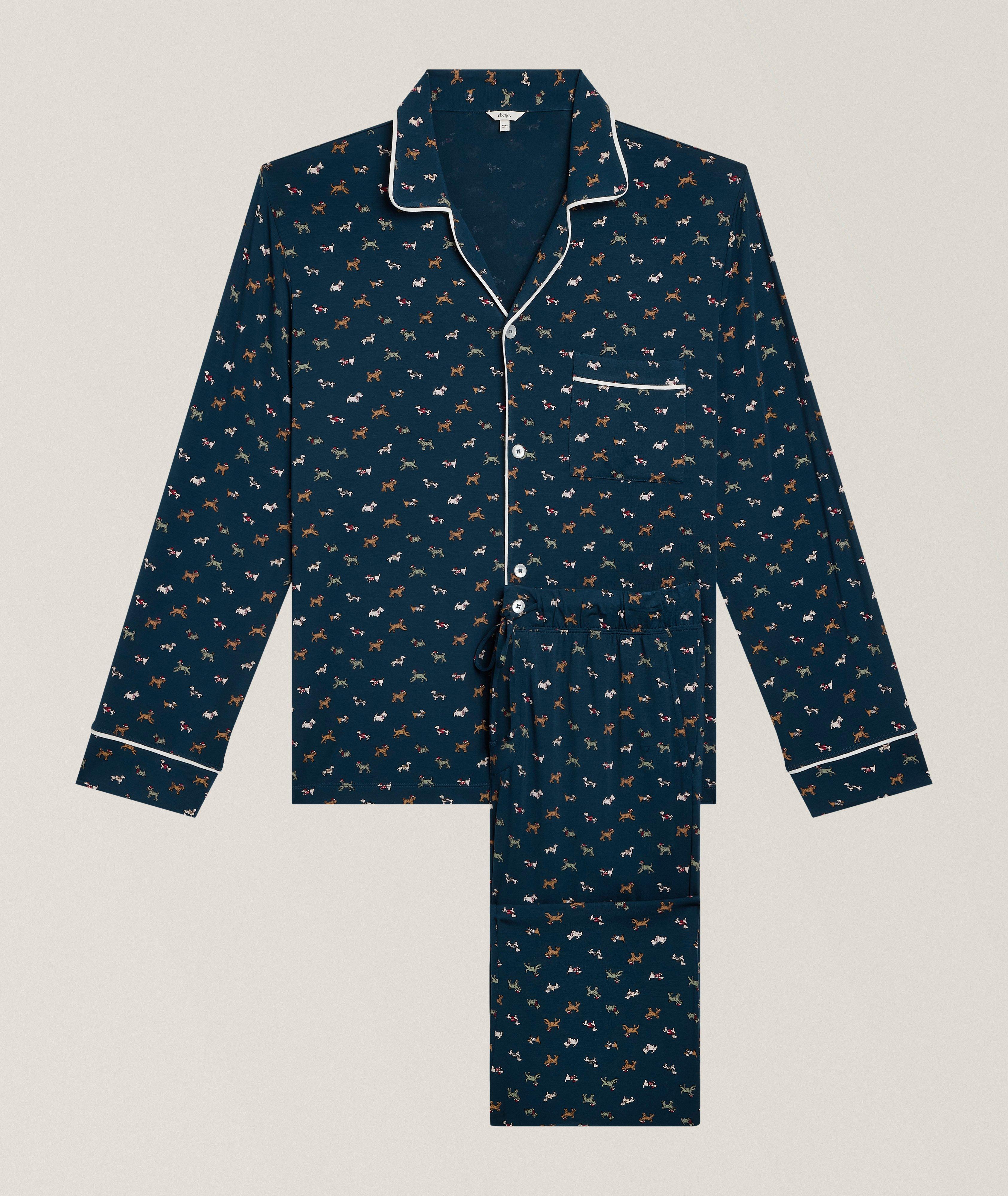 Eberjey William Santa Paws Pyjama Set 
