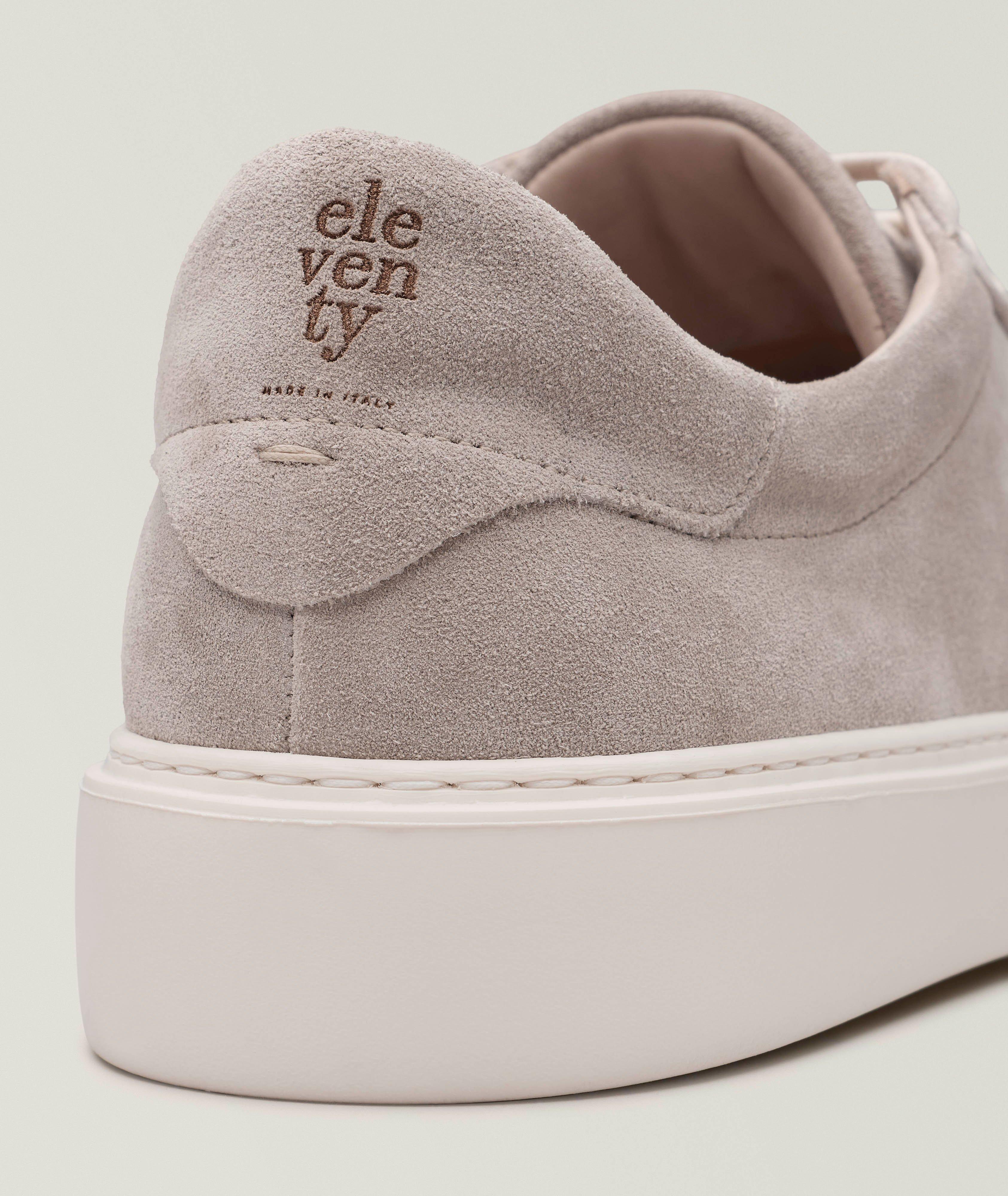Pick-Stitch Suede Sneakers image 2