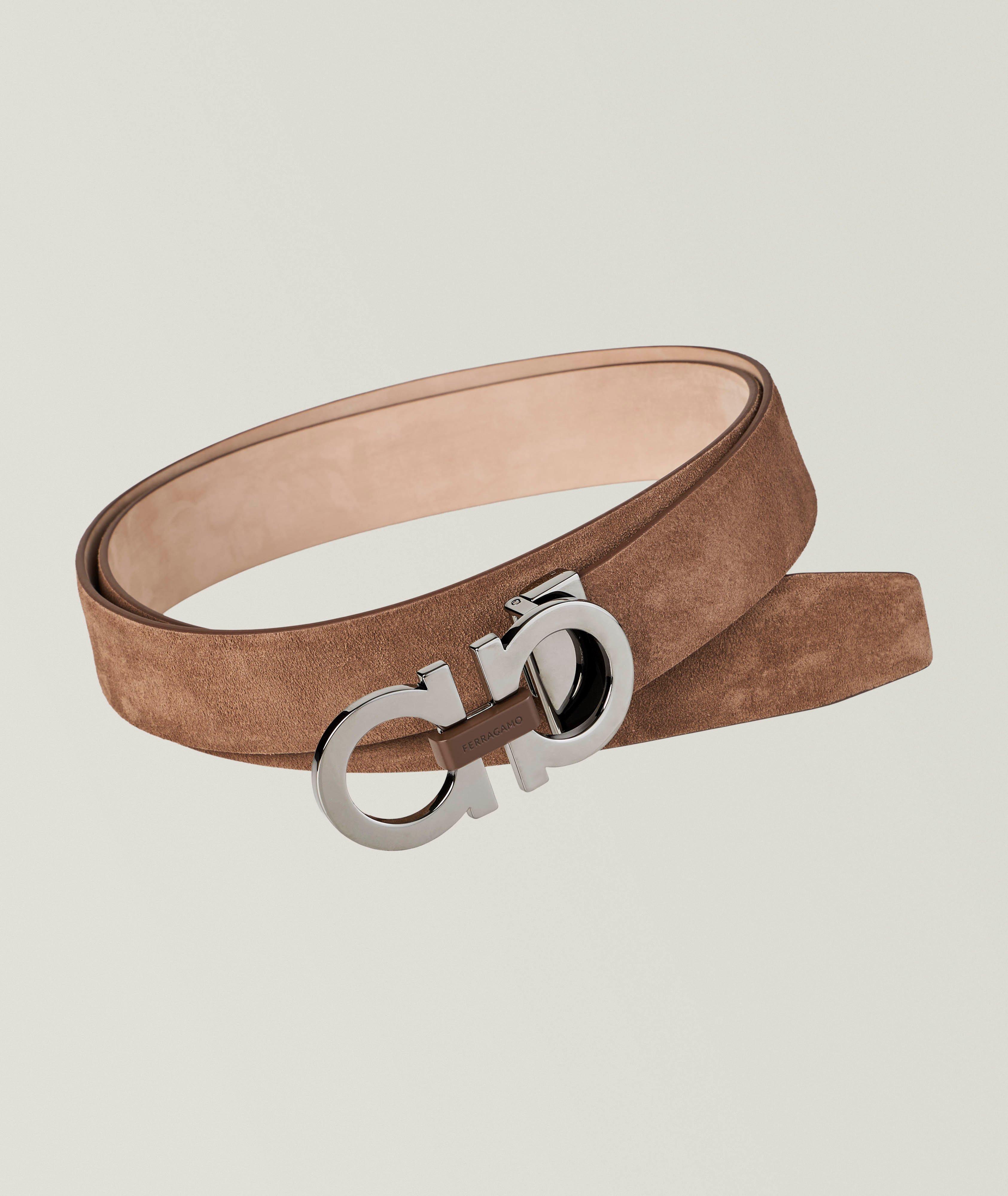 Double Gancio Suede Belt image 0