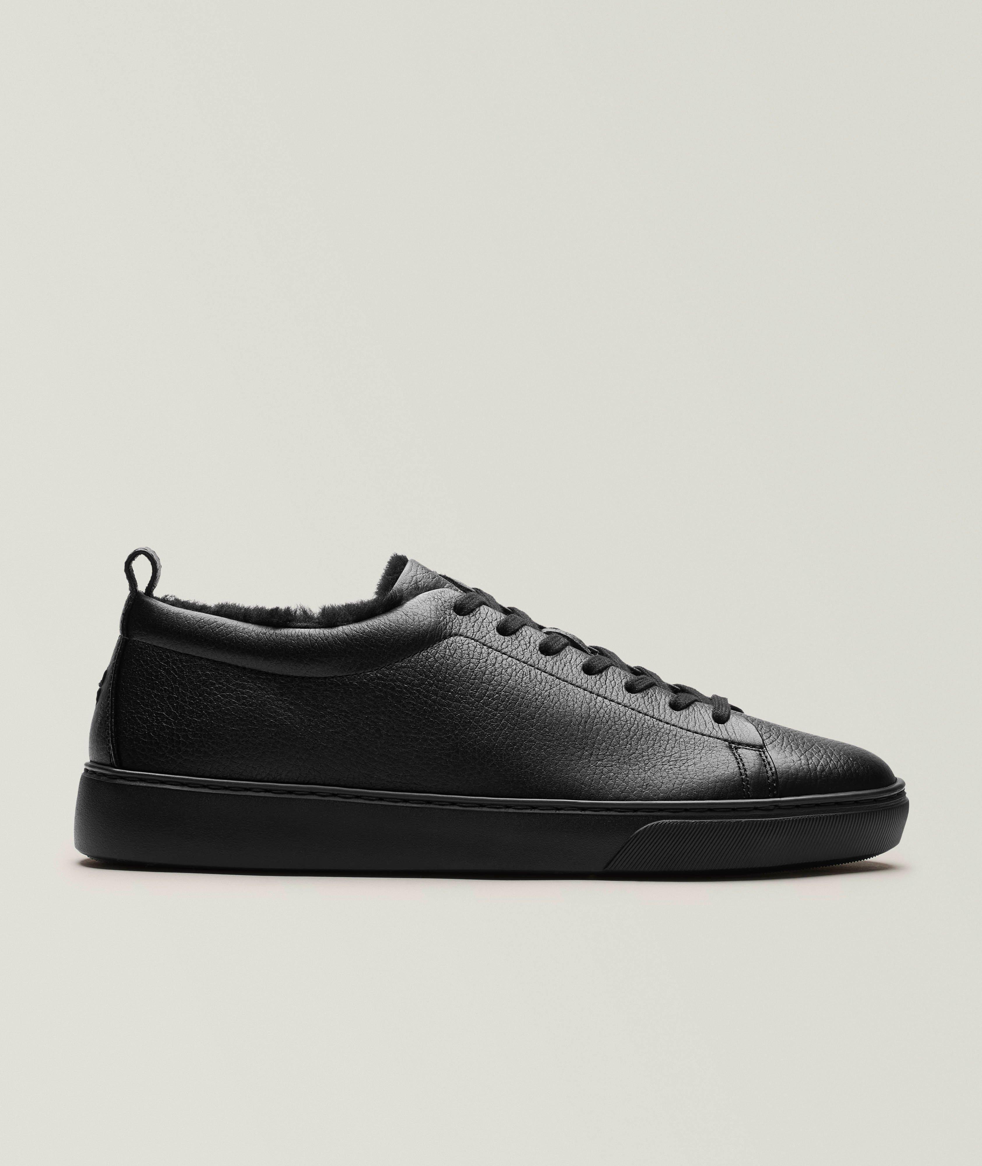 Henderson Colby Shearling Leather Sneakers