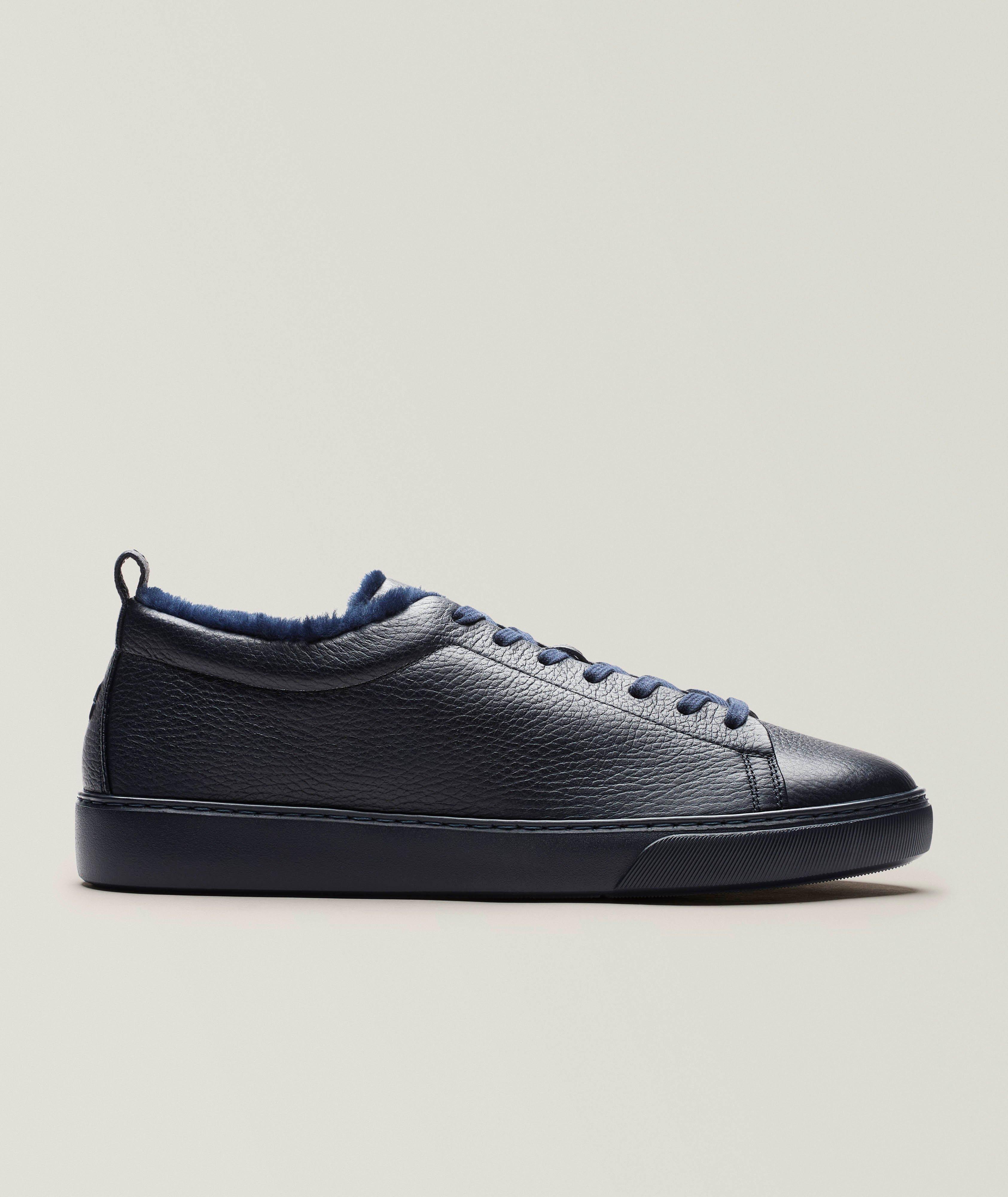 Henderson Colby Shearling Leather Sneakers