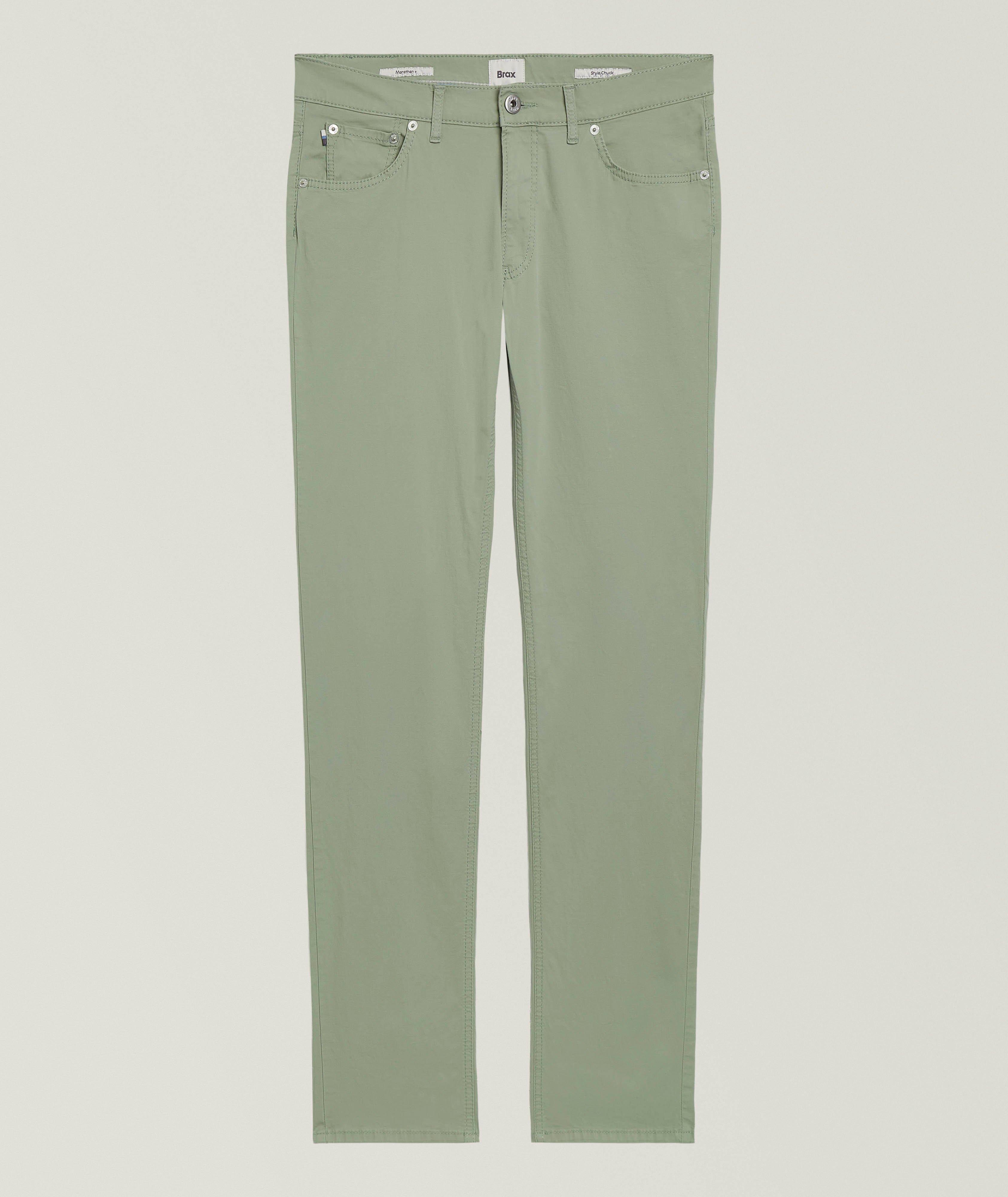 Brax Chuck Marathon Stretch-Cotton Pants 