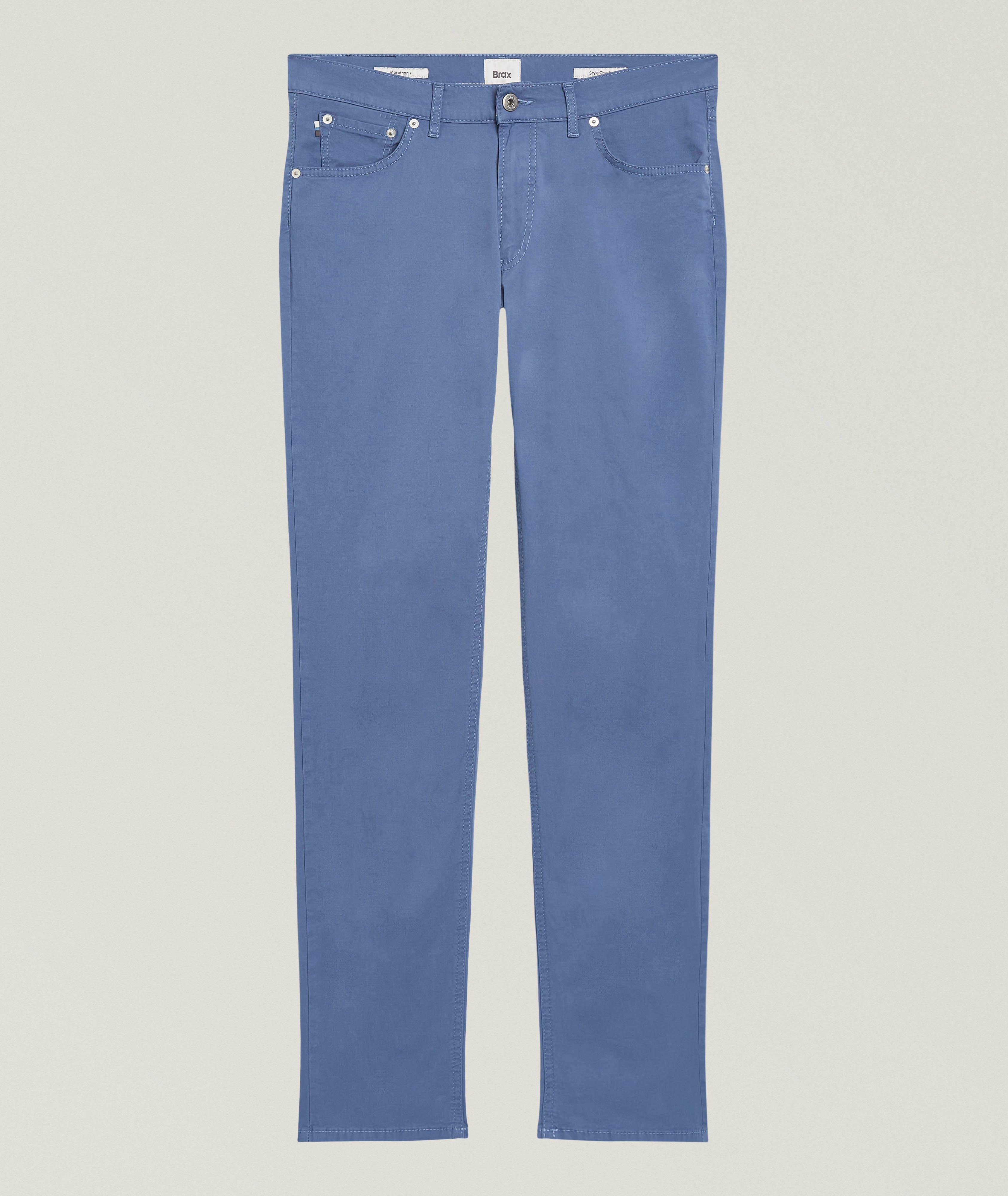 Brax Chuck Marathon Stretch-Cotton Pants 