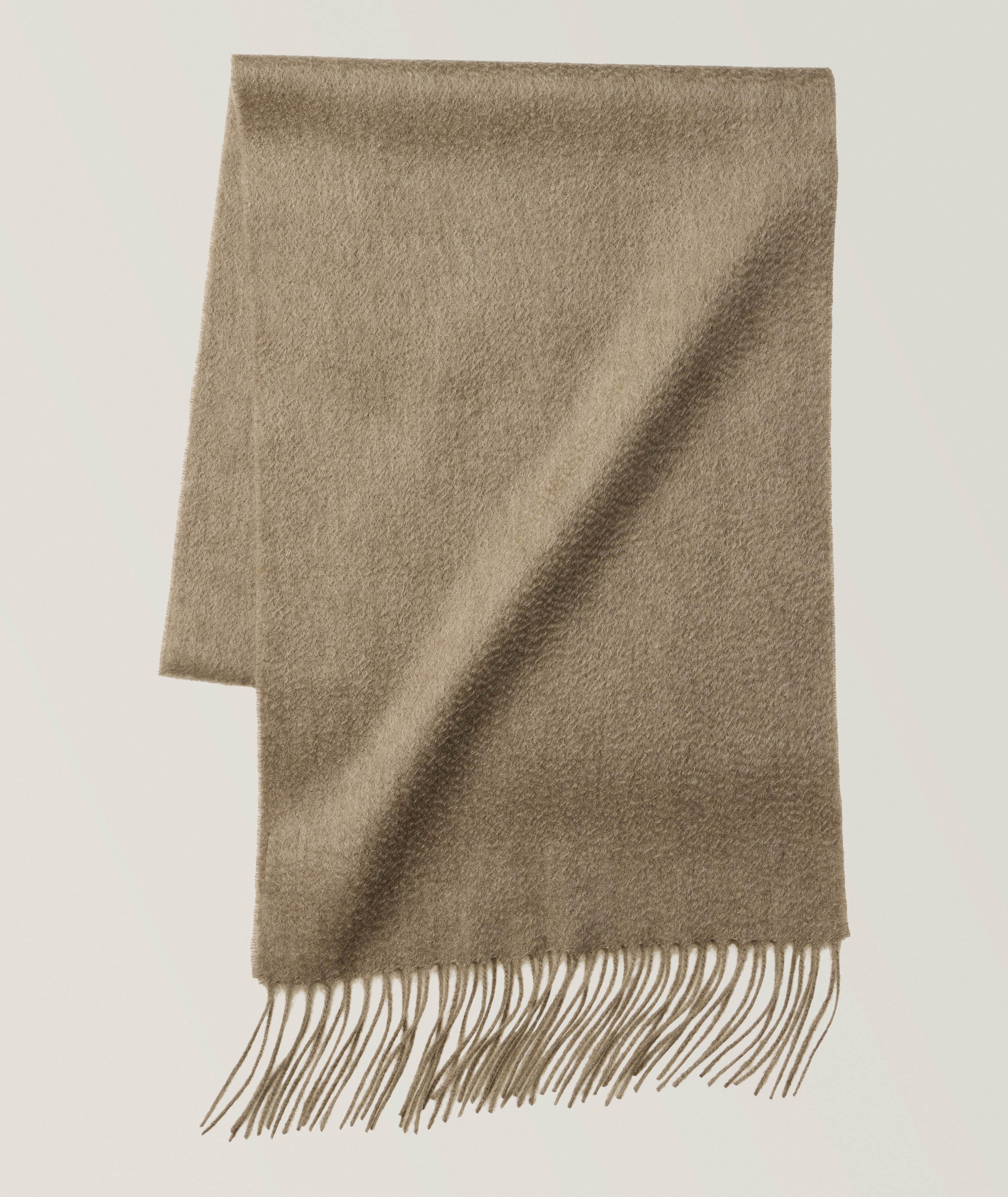 Harry Rosen 1954 Fringed Cashmere Scarf