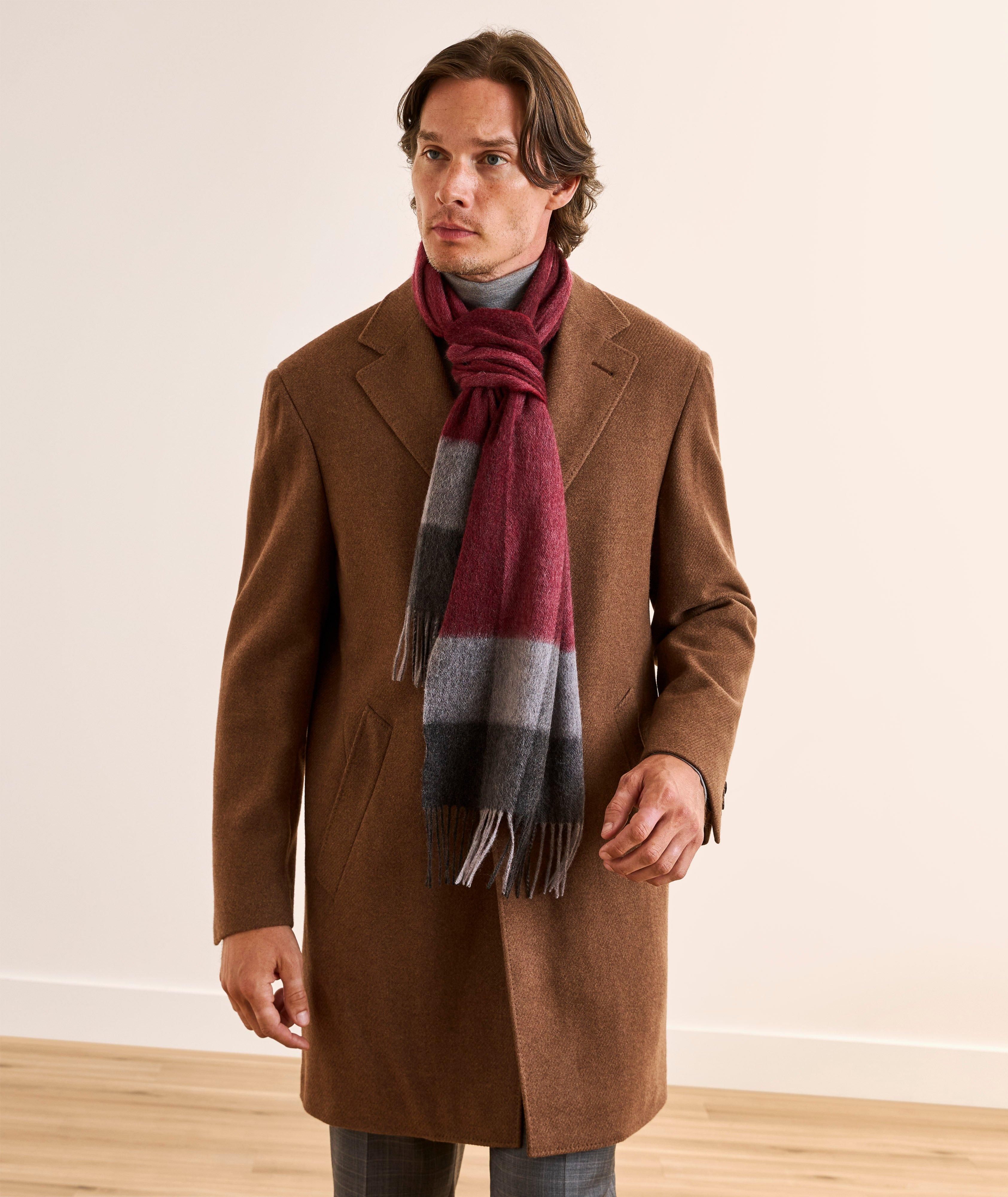 Check Cashmere Scarf image 0