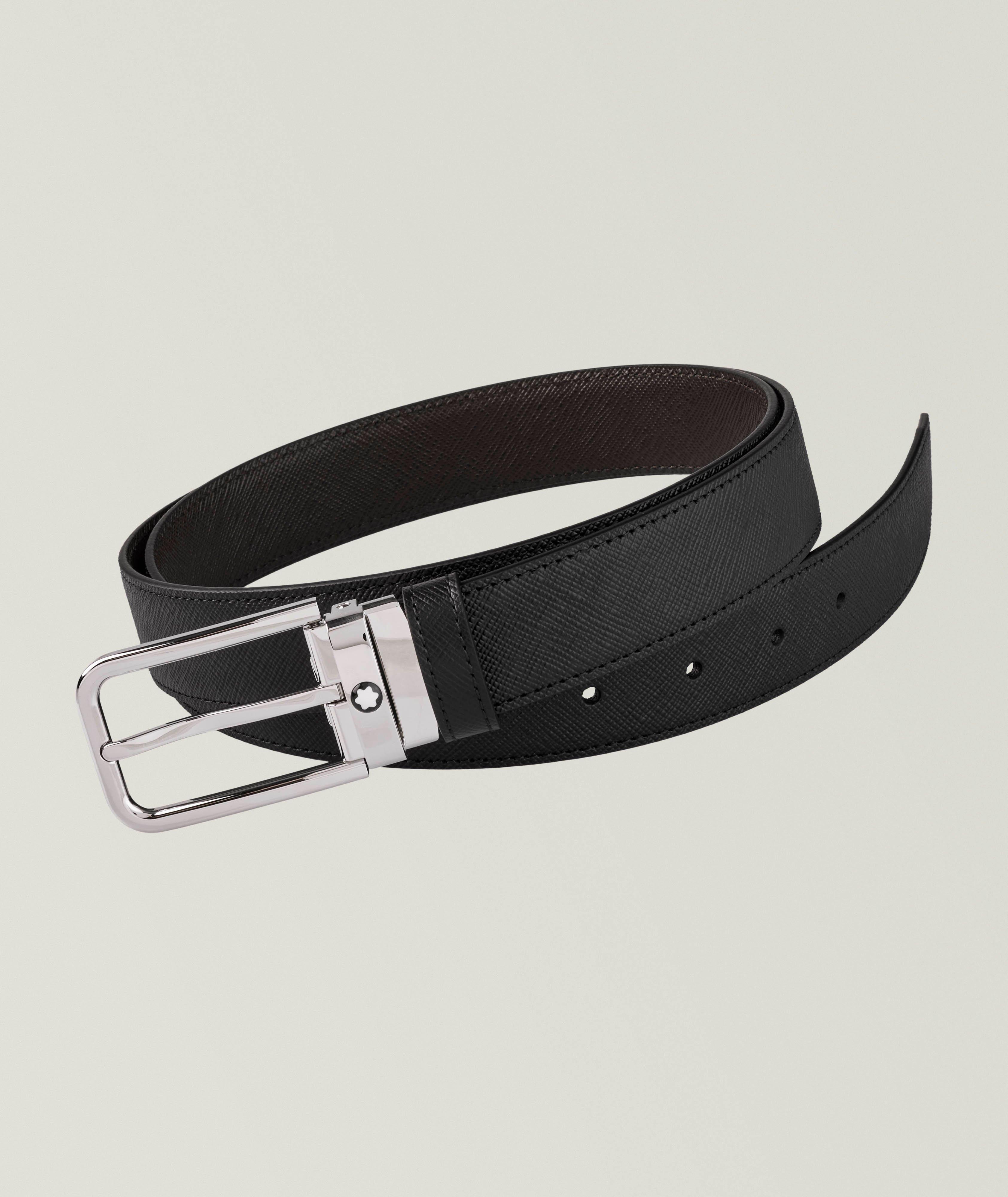 Reversible Sartorial Leather Belt image 0