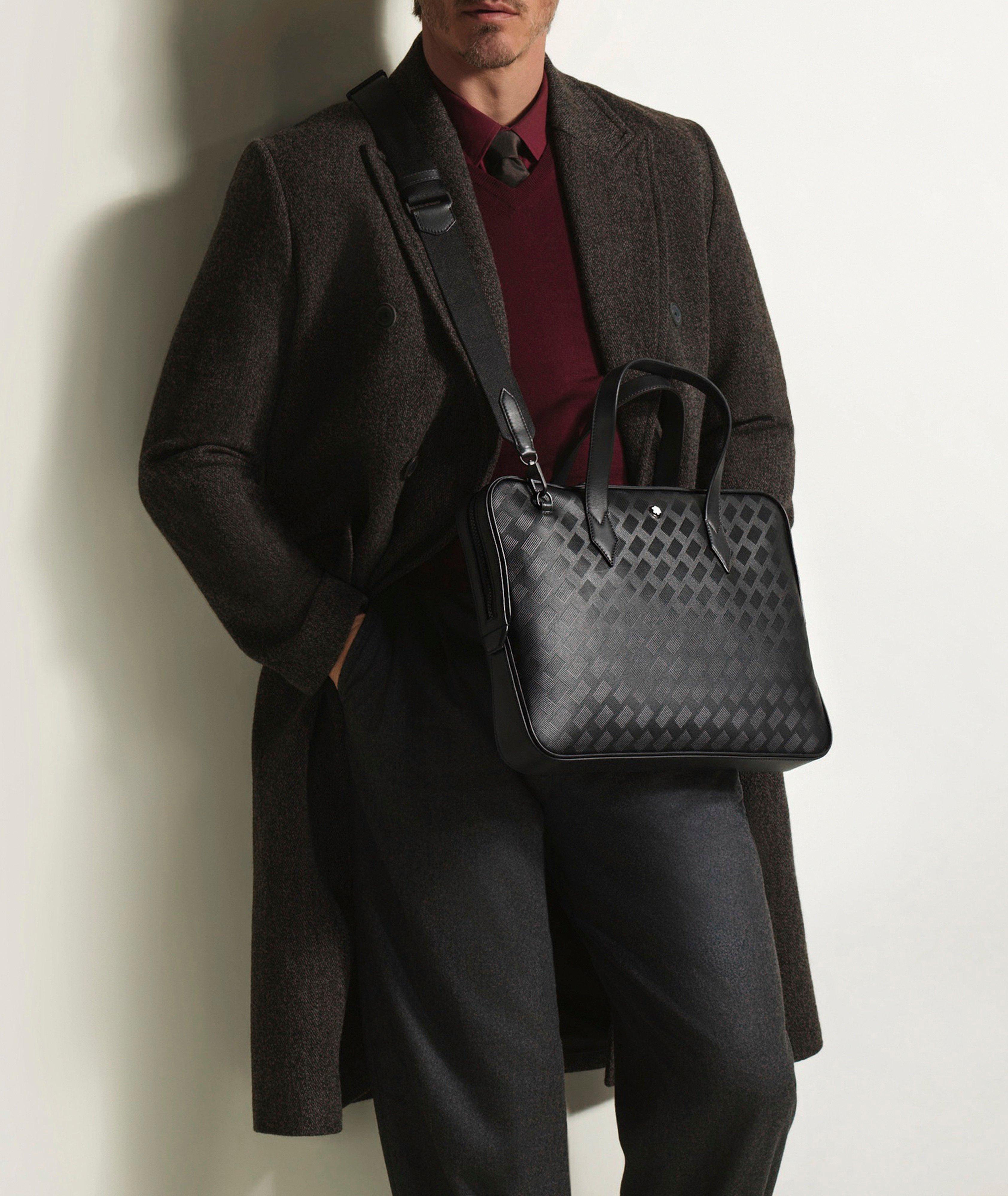 Thin Extreme Soft Leather Briefcase  image 6