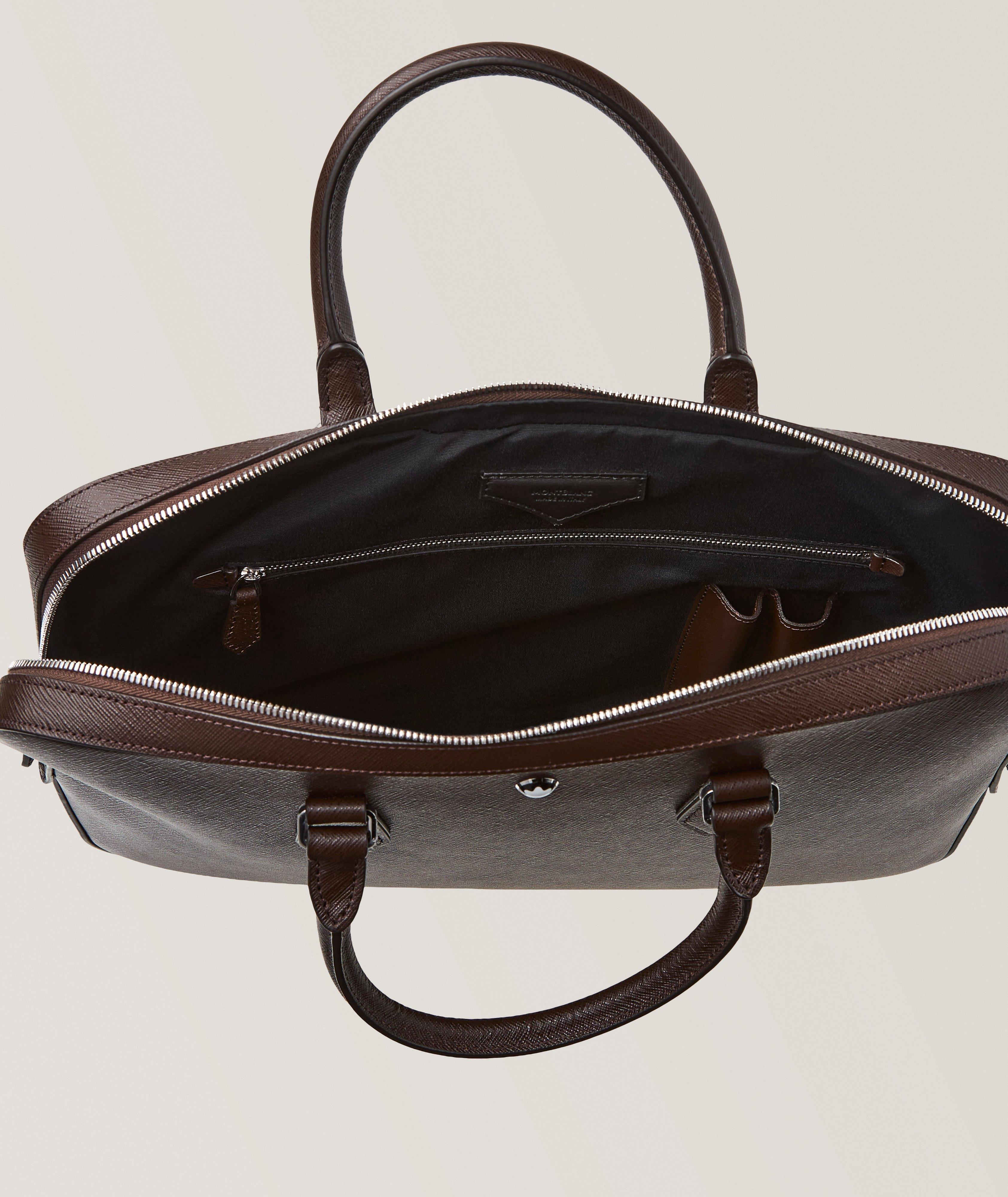 Sartorial Leather Thin Briefcase image 2