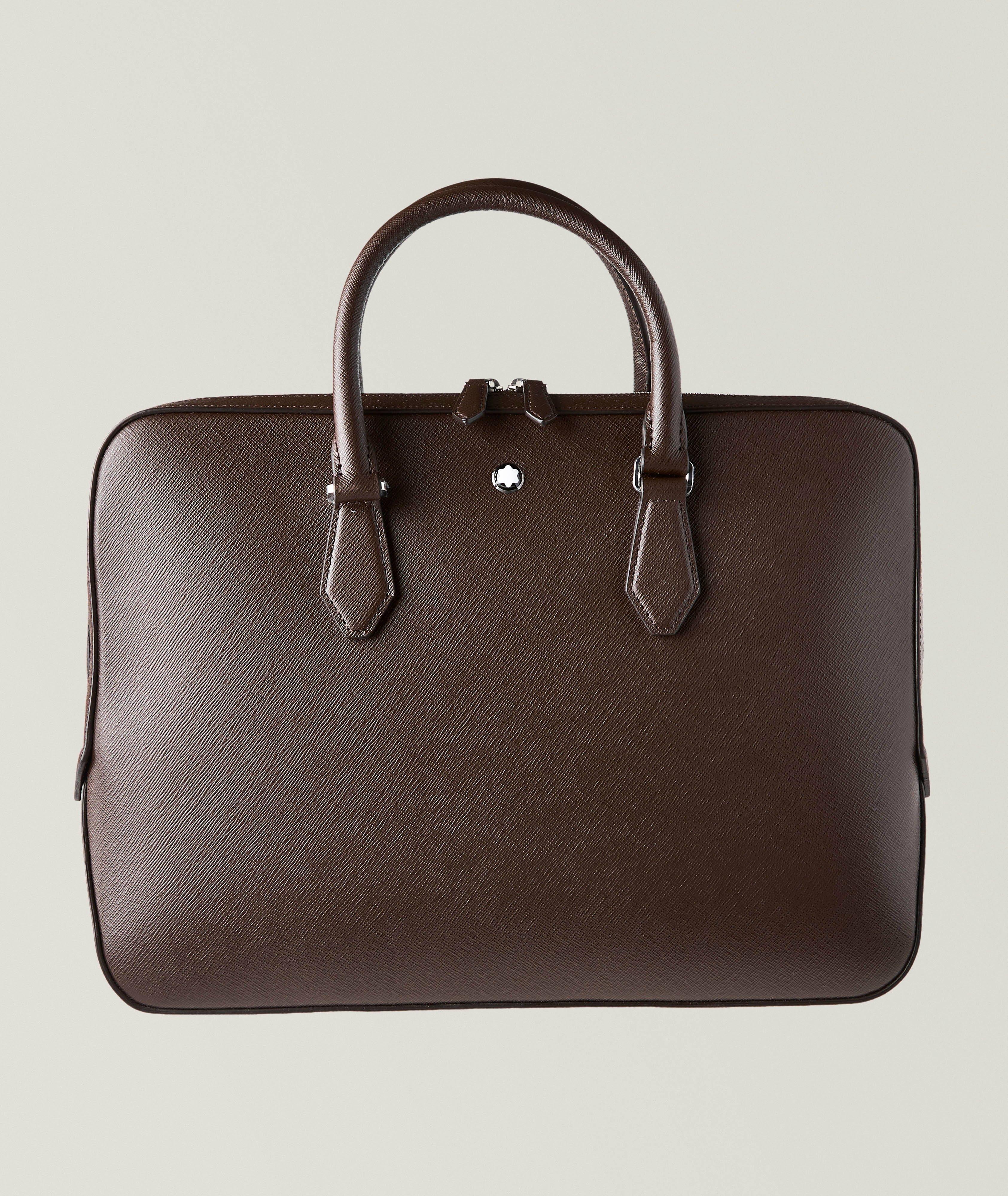 Sartorial Leather Thin Briefcase image 0