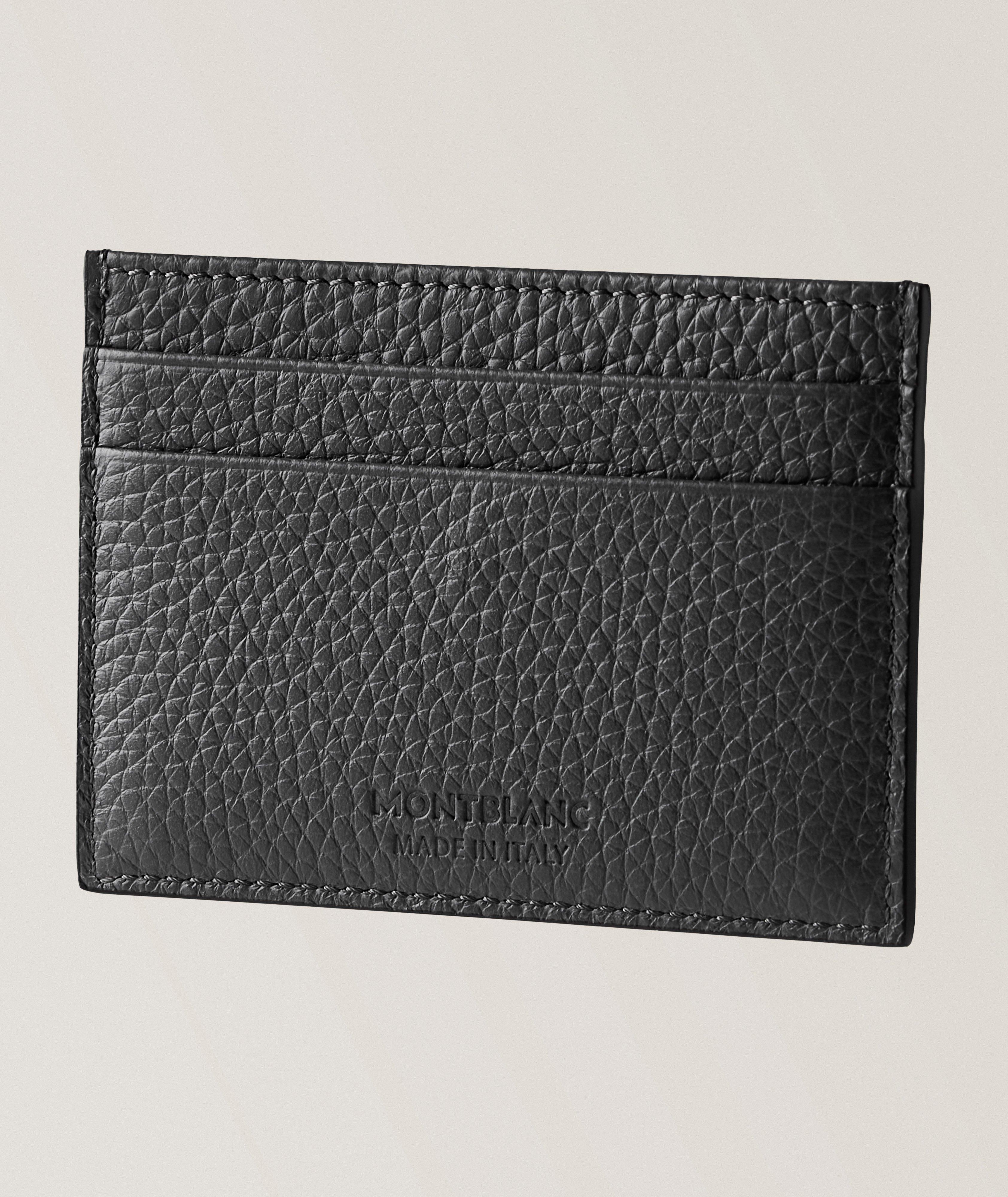 Montblanc Sartorial Leather 5CC Cardholder | Wallets | Harry Rosen