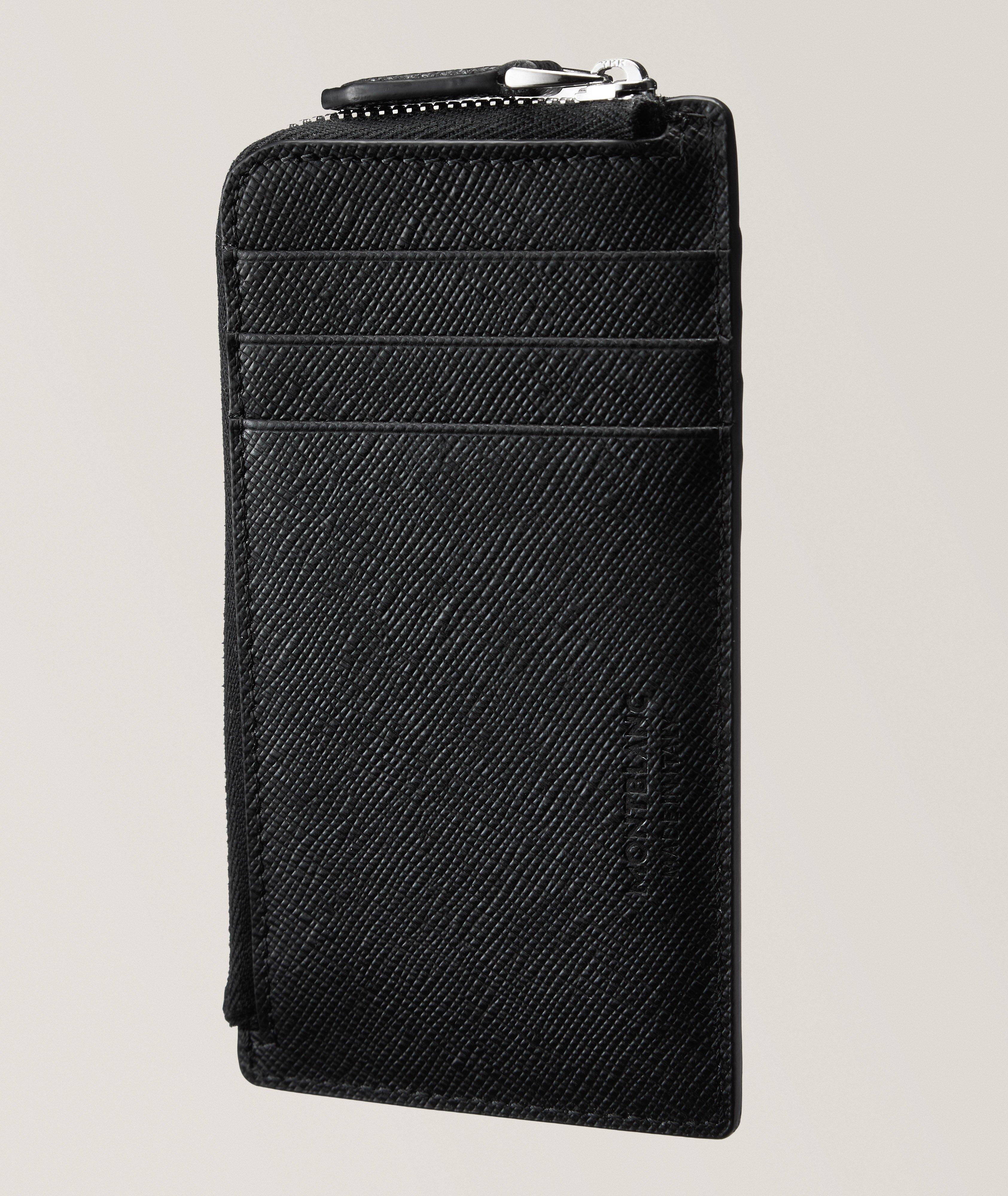 Sartorial Leather Zipper Cardholder  image 1
