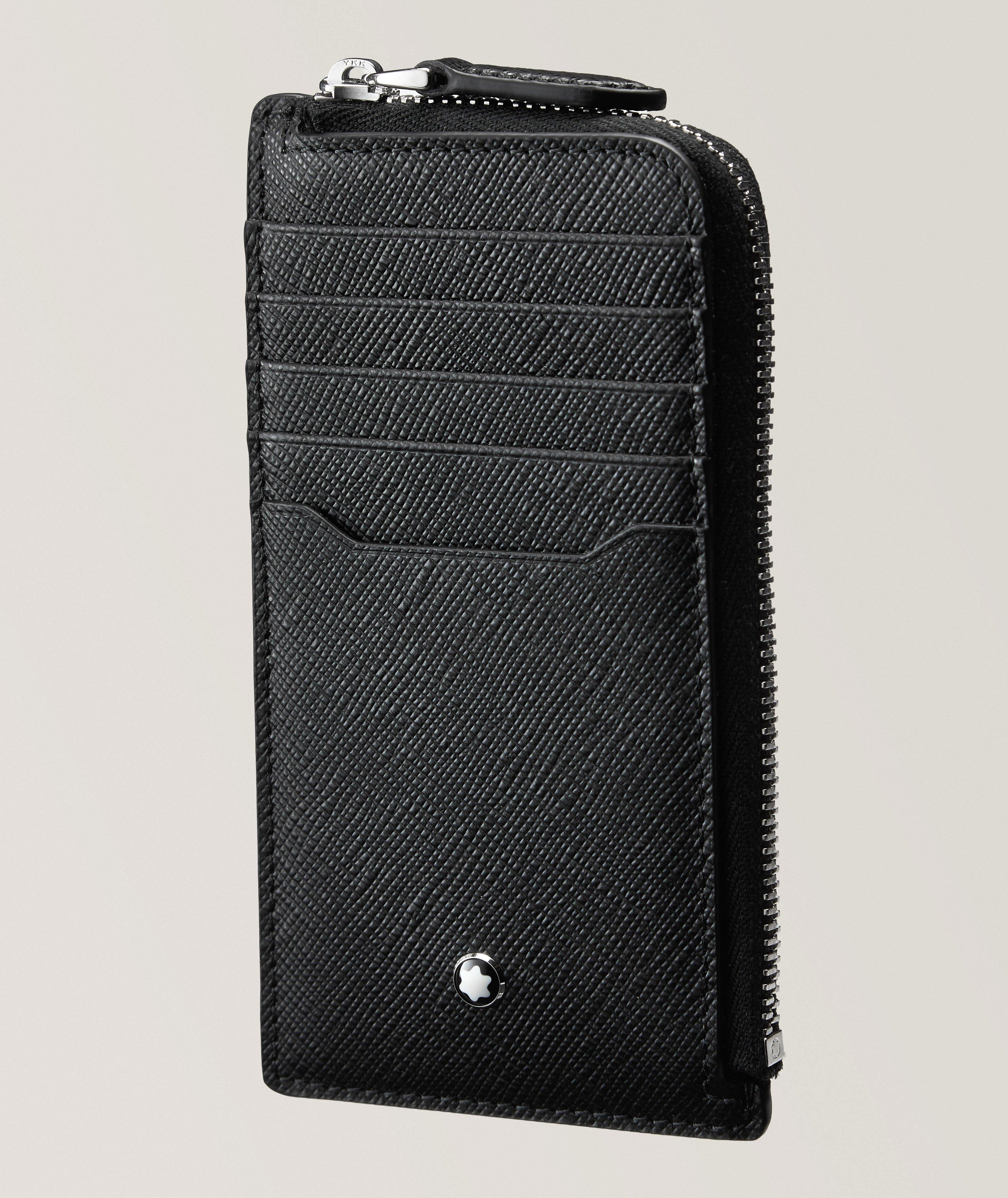Sartorial Leather Zipper Cardholder  image 0