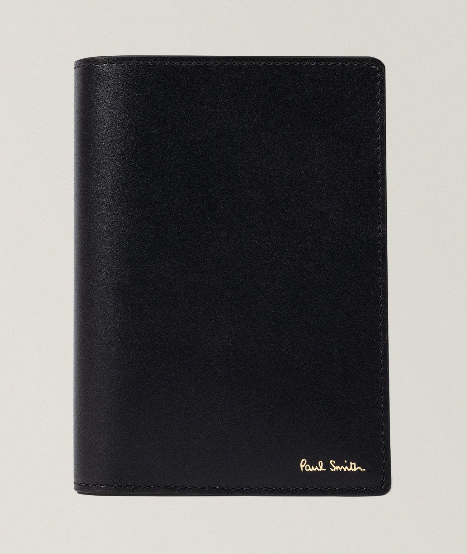 Paul Smith Signature Stripe Interior Leather Passport Cover