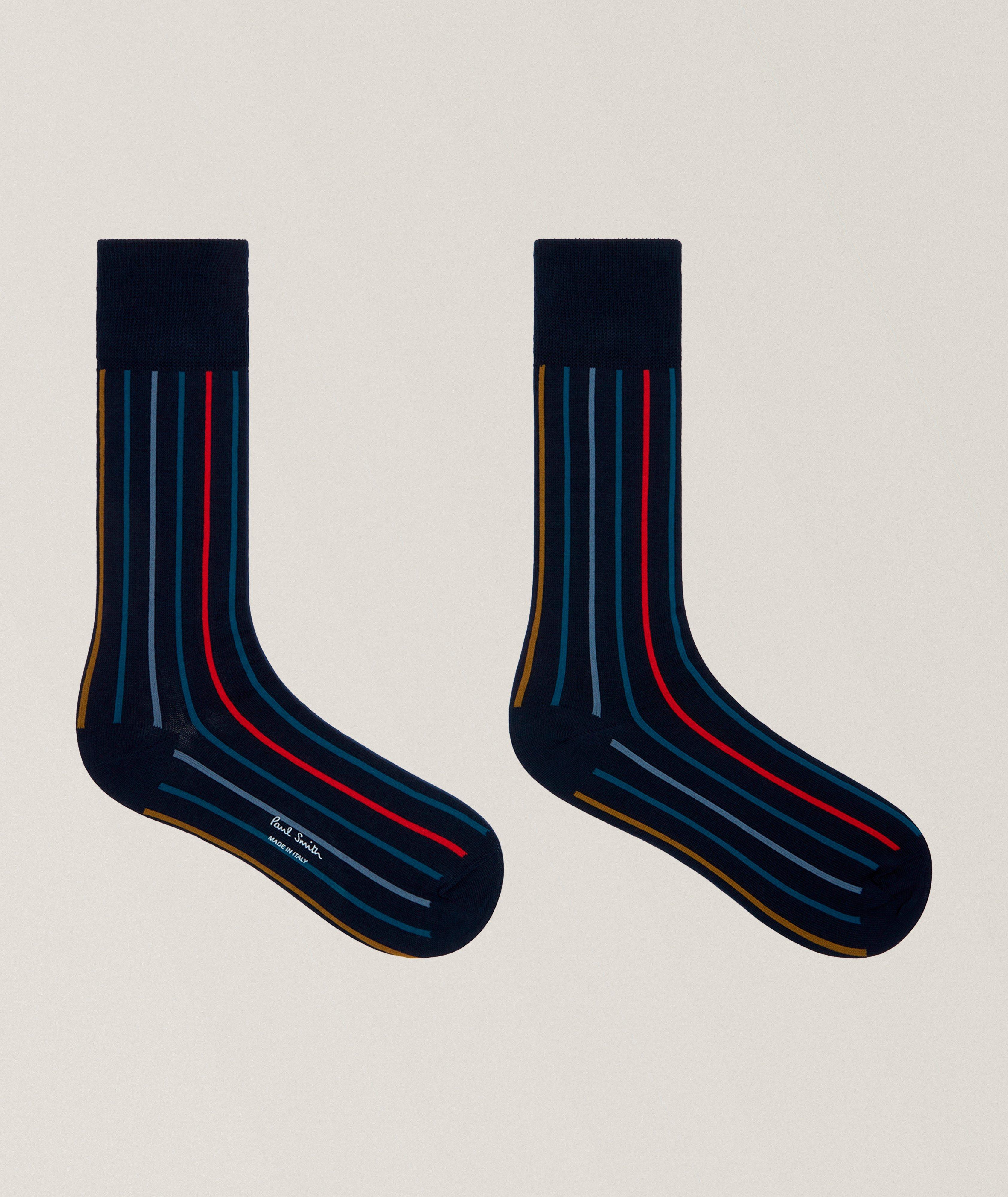 Colour Flash Stretch-Cotton Socks image 1