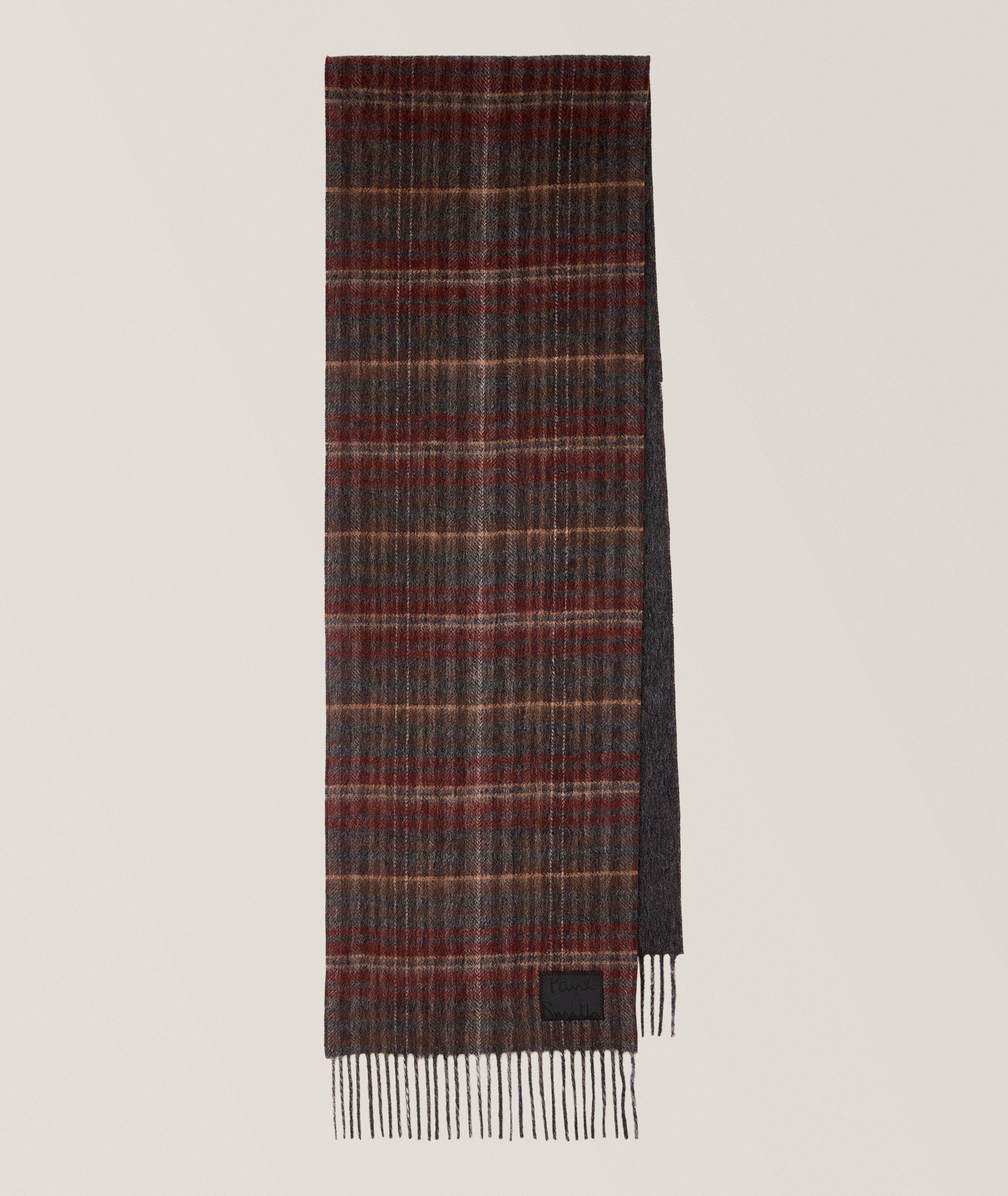 Paul Smith Check Lambswool Scarf 