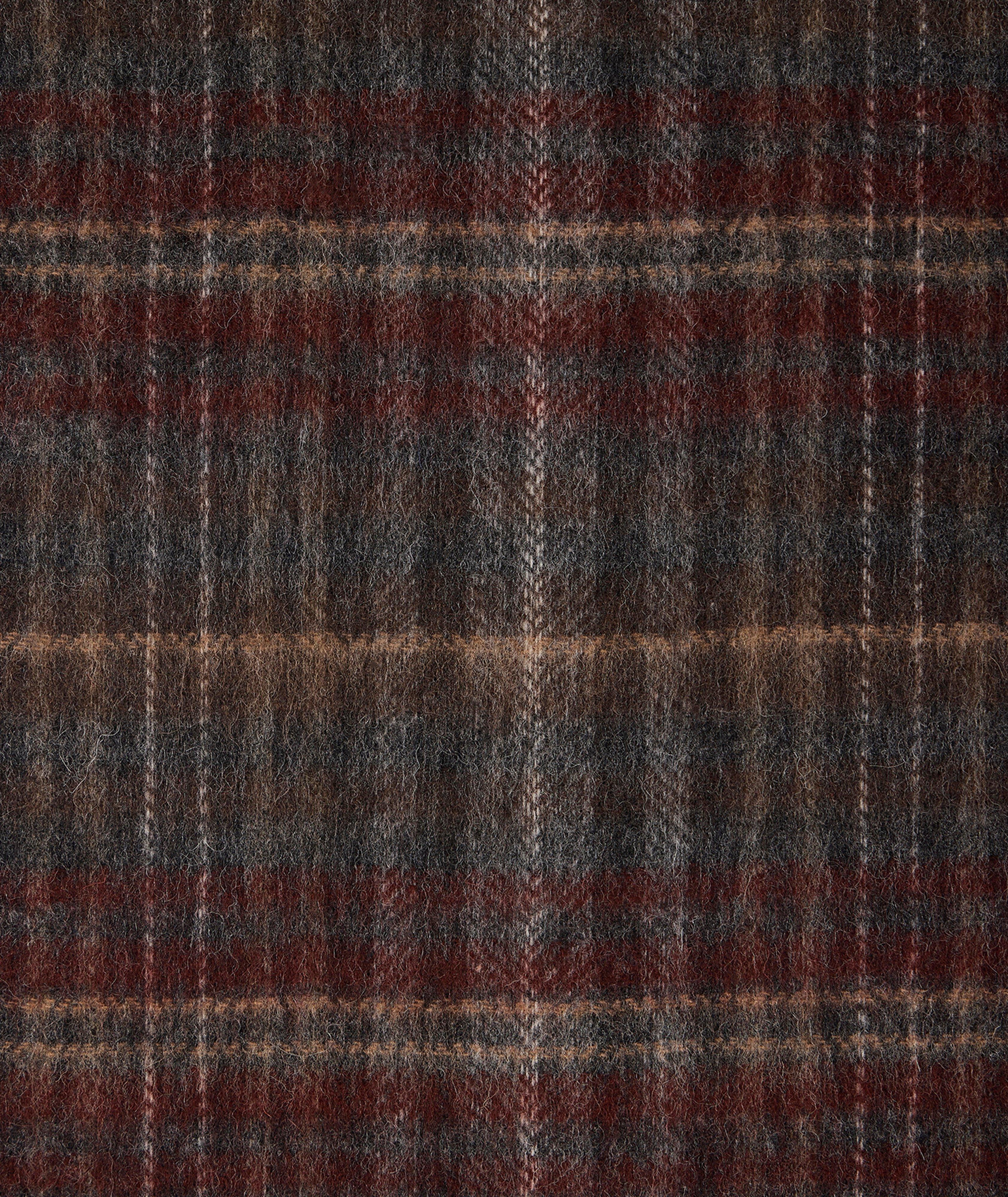 Check Lambswool Scarf  image 3