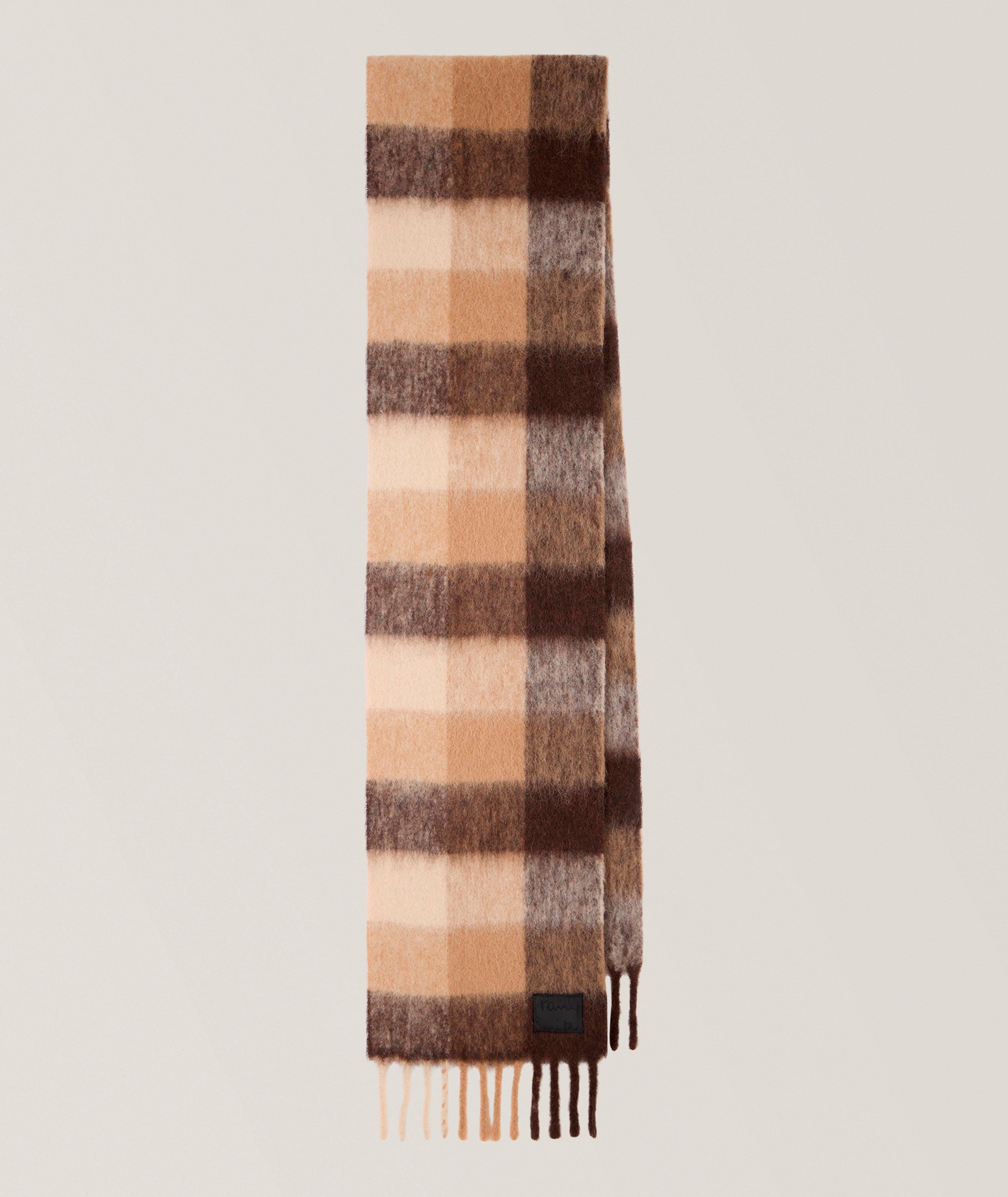 Paul Smith Alex Brushed Check Scarf 