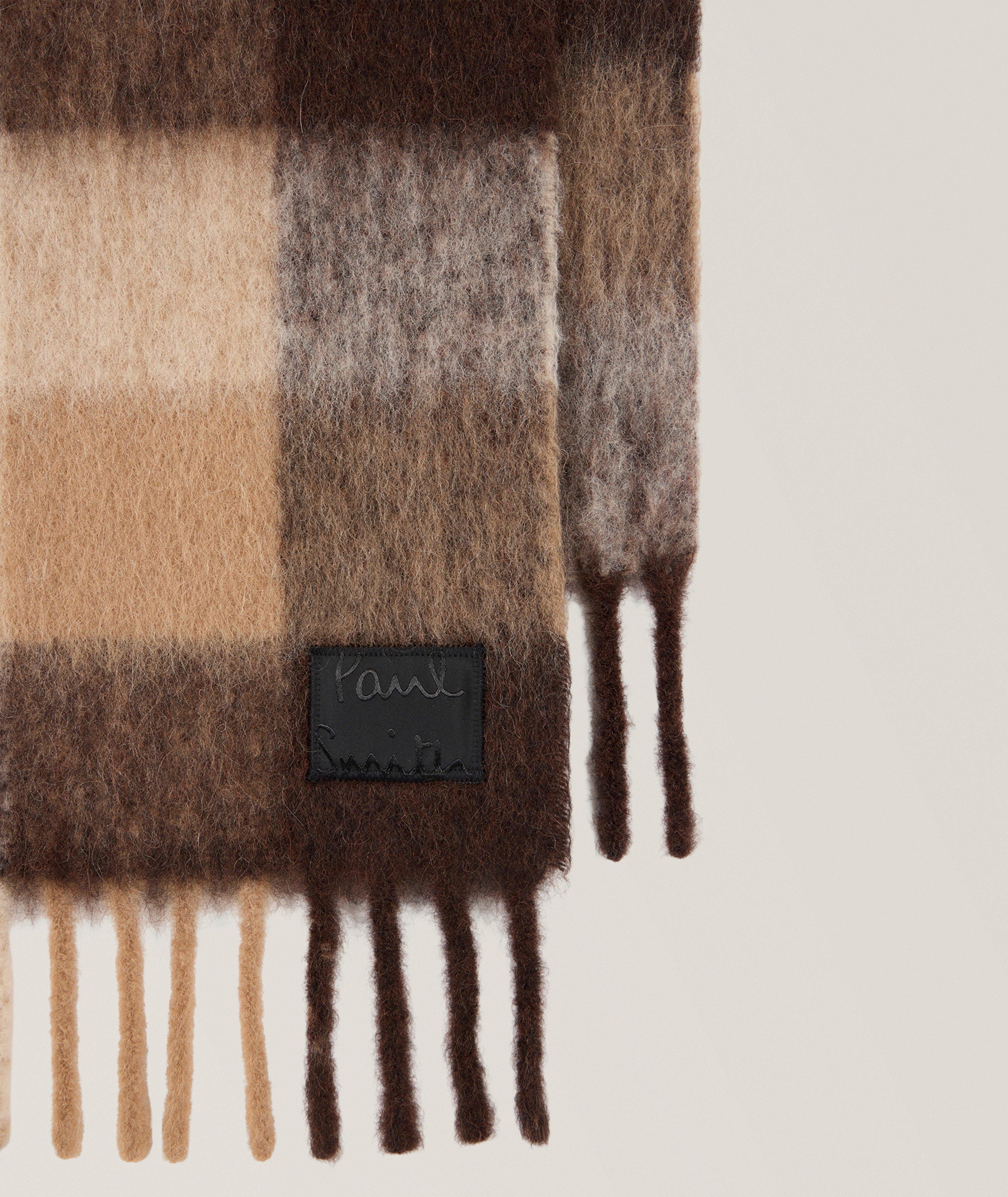 Alex Brushed Check Scarf  image 1