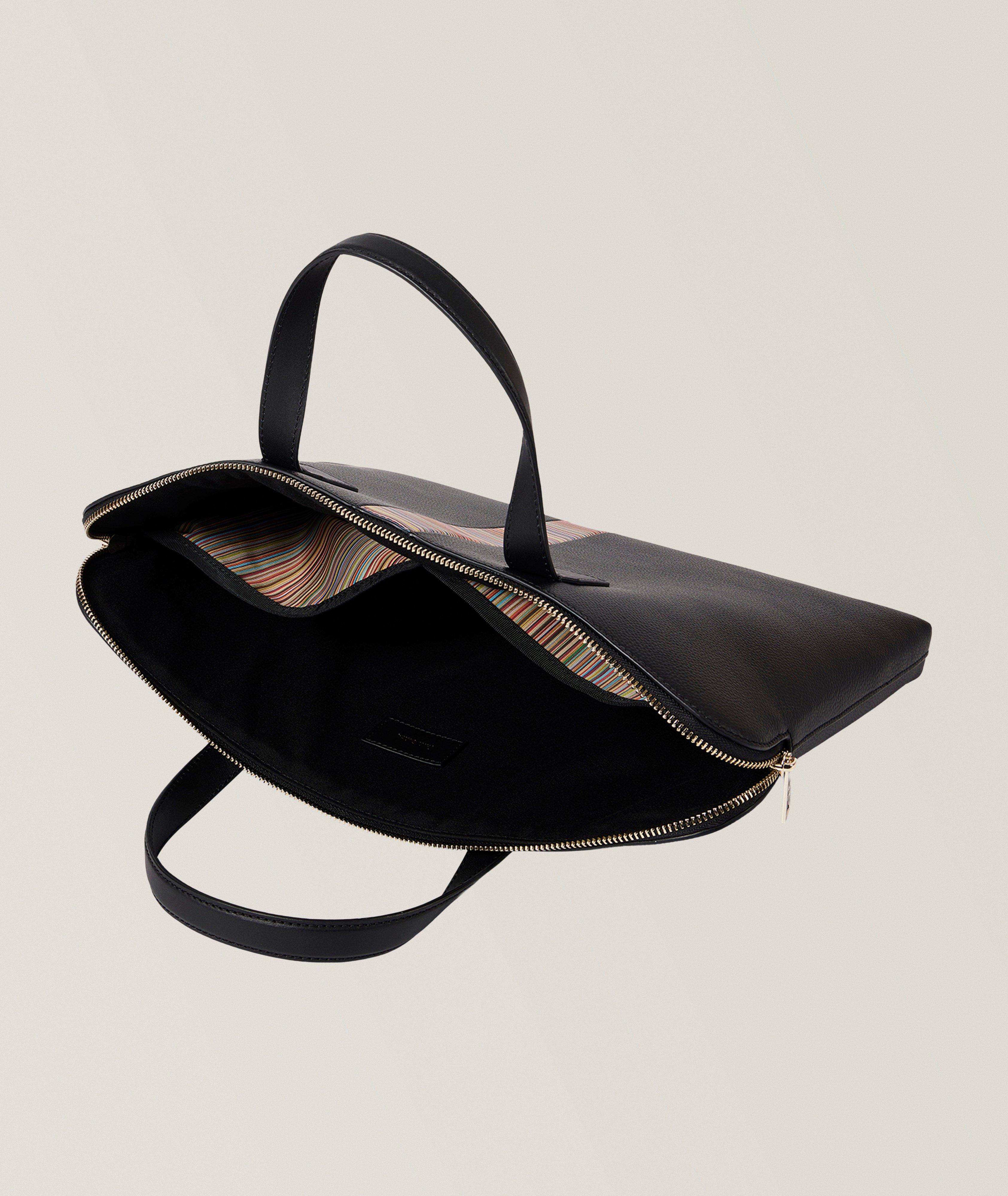 Signature Stripe Slim Folio Briefcase image 2