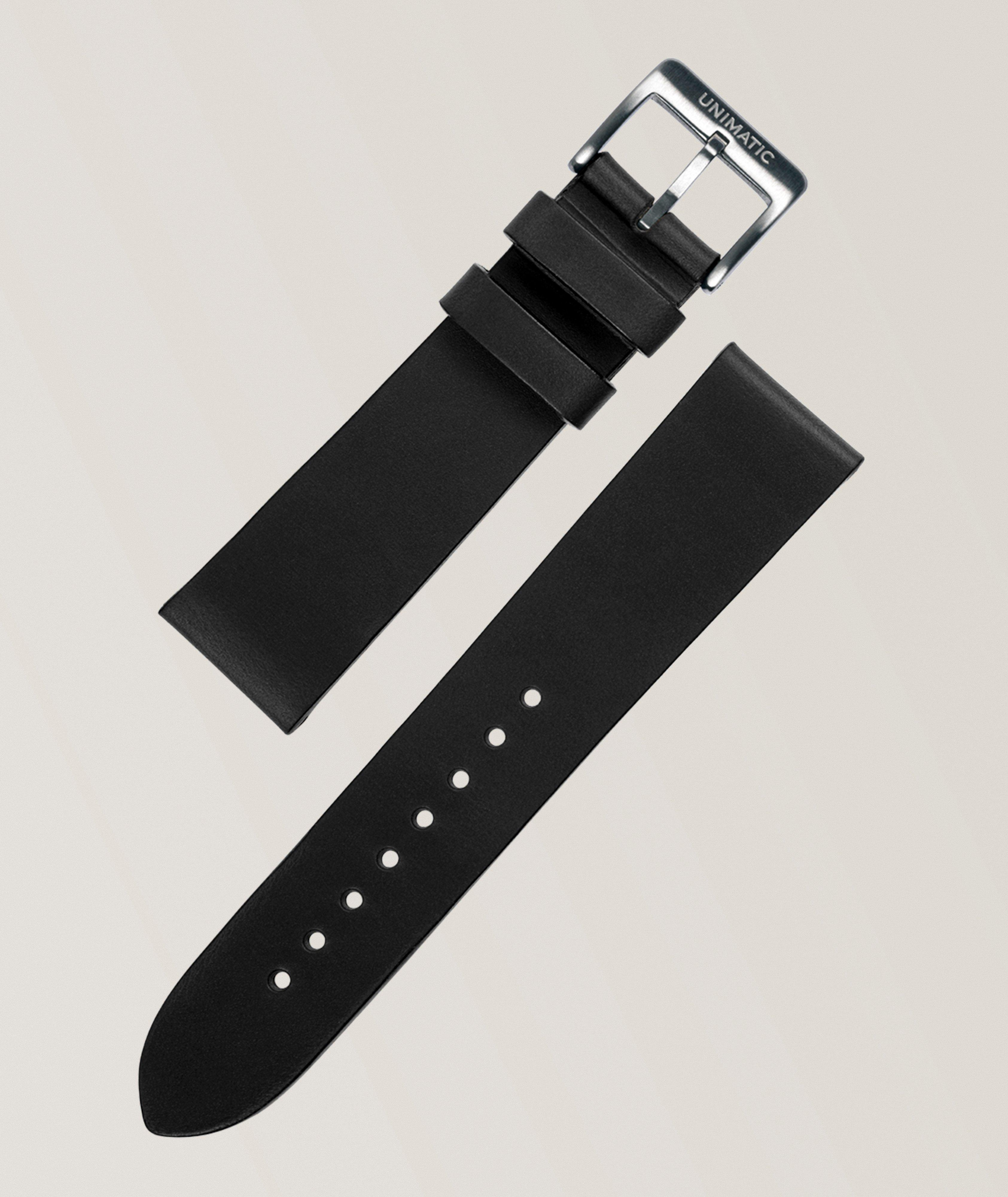 Two-Piece Calf Leather SSB Watch Strap image 0
