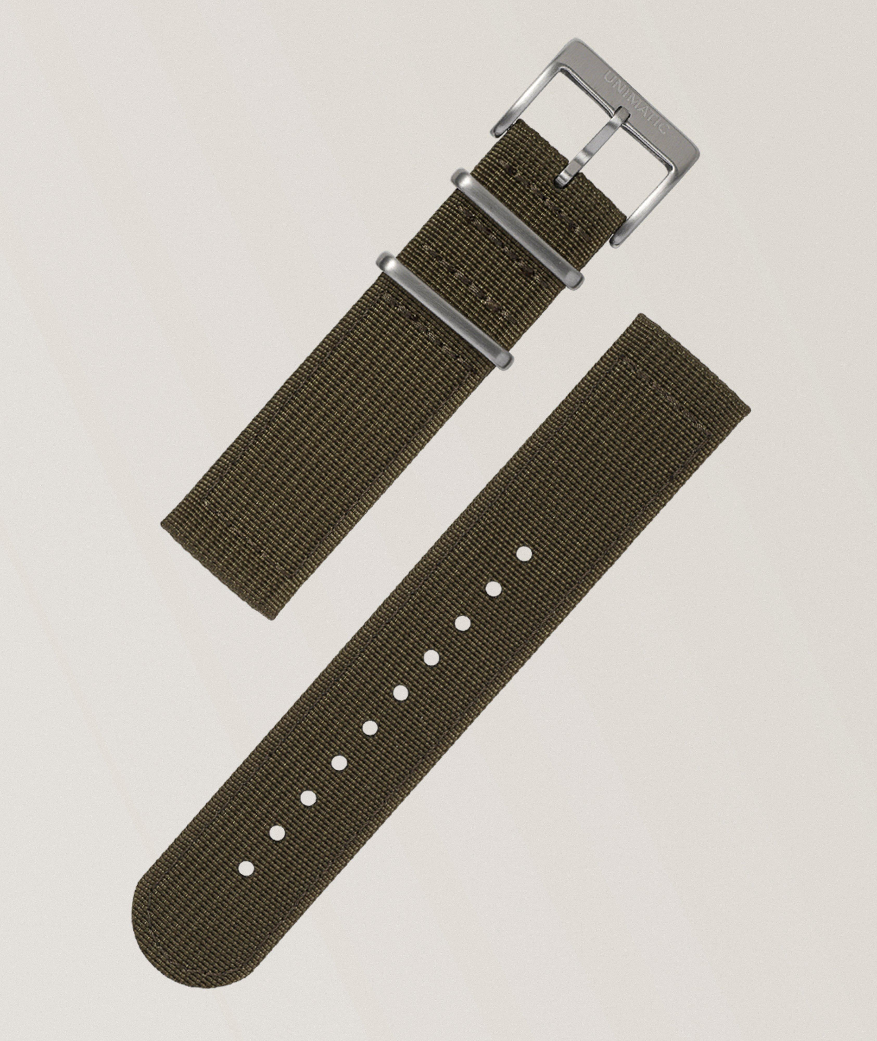 Bracelet de montre SSB tissu ceinture de sécurité deux-pièces image 0