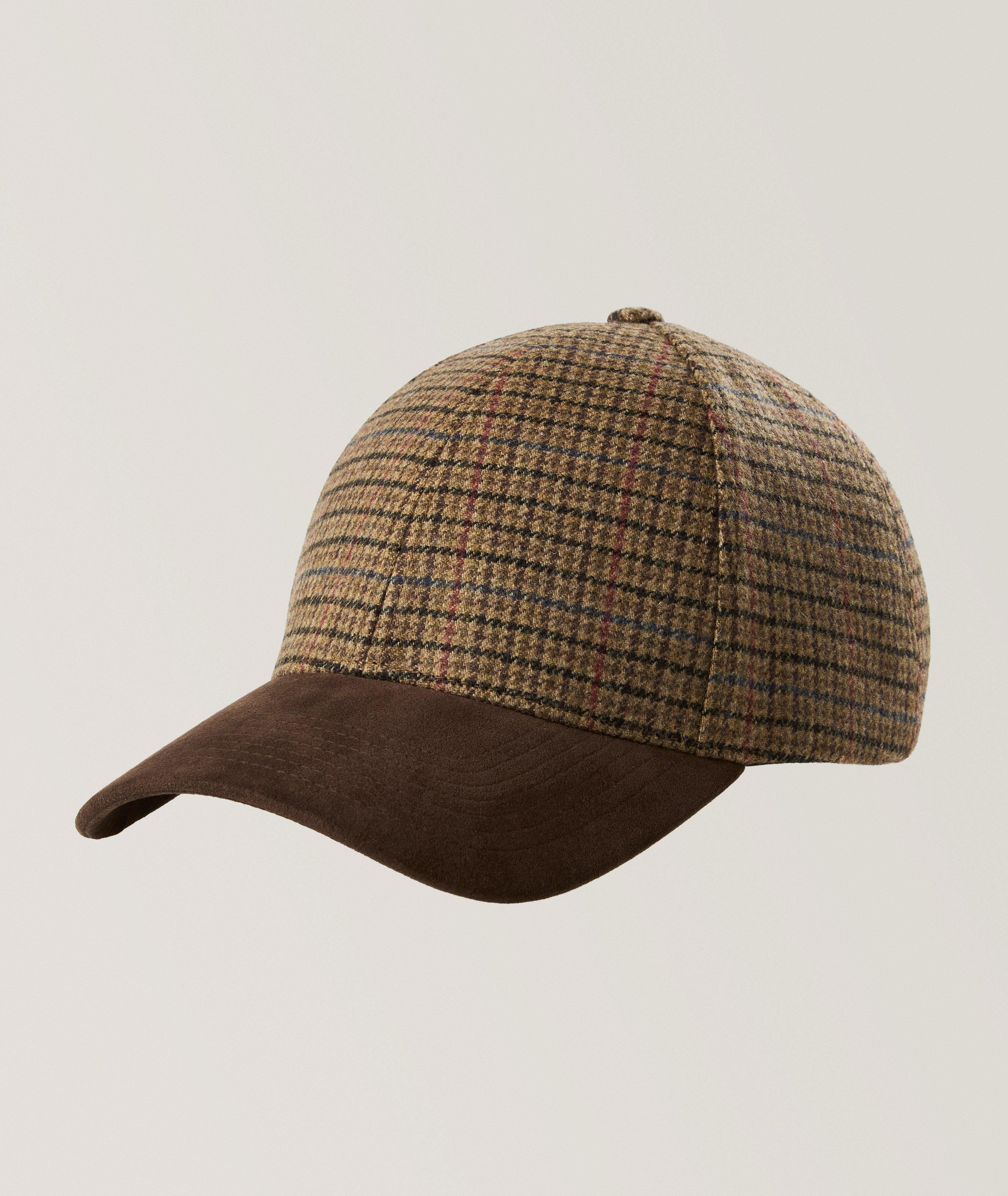 Varsity Headwear Houndstooth Wool Baseball Cap