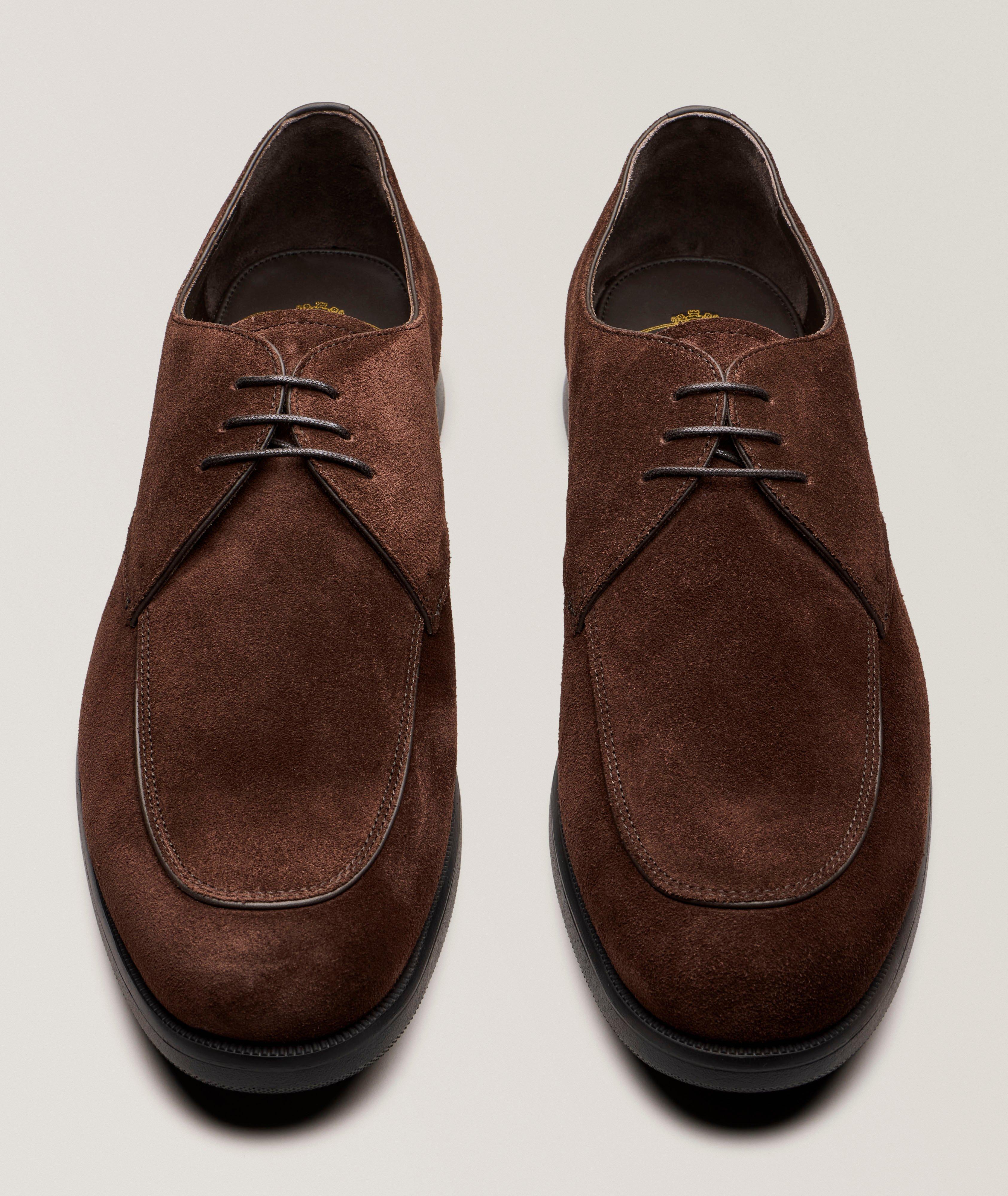 Salford Apron-Toe Suede Derbies image 1