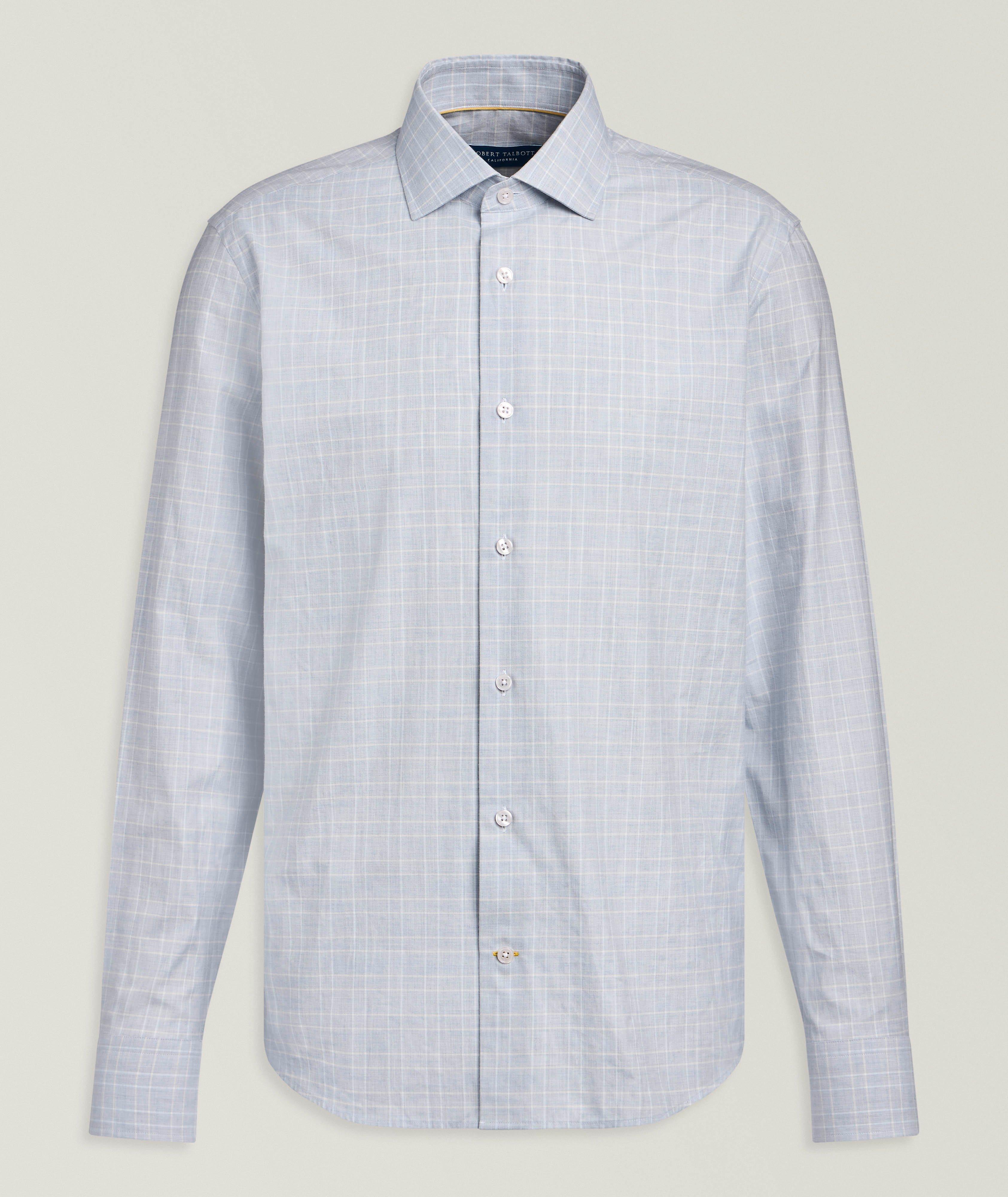Robert Talbott Reynolds Check Brushed Cotton Shirt
