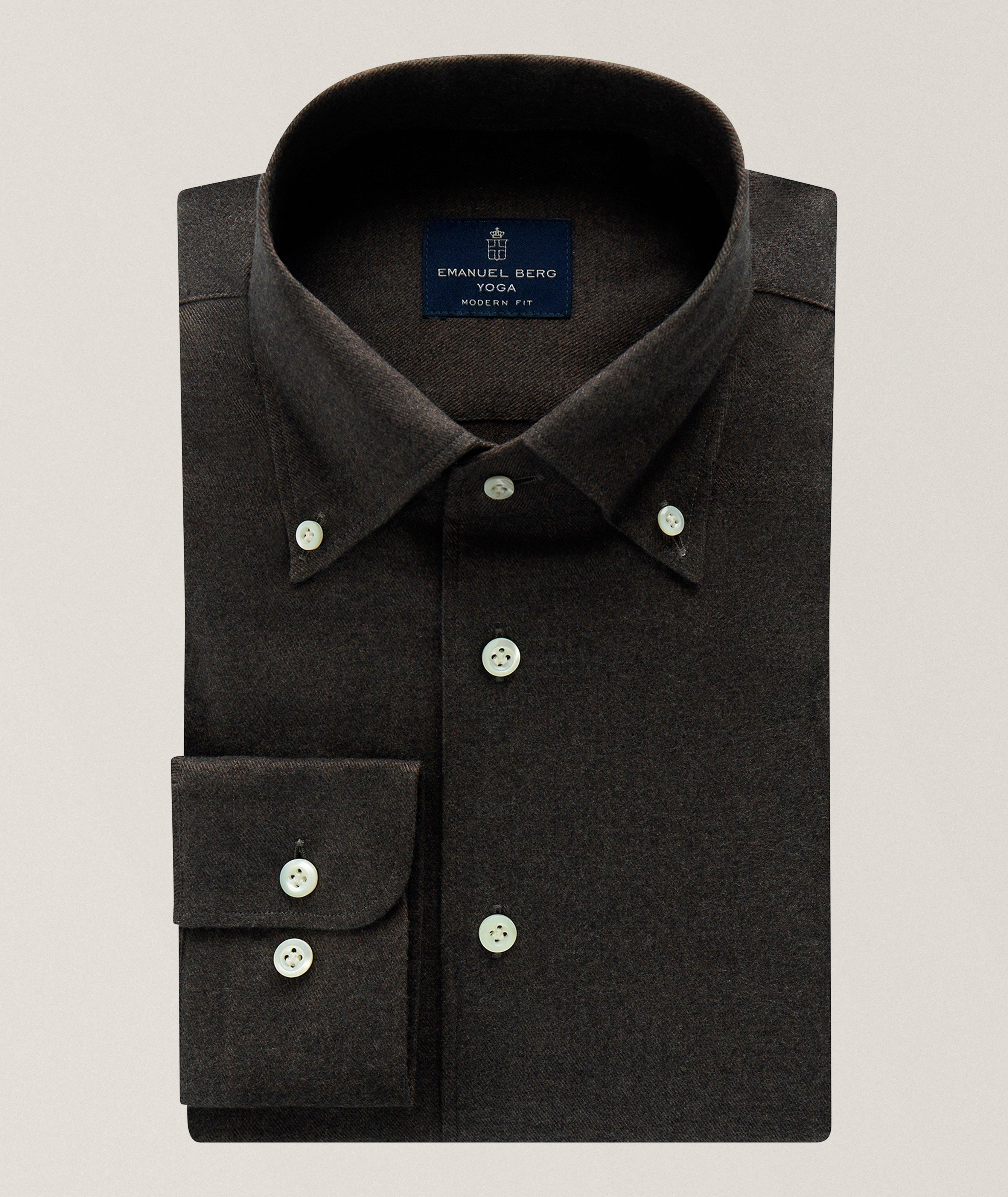 Emanuel Berg Chemise touche cachemire yoga luxe haut de gamme 