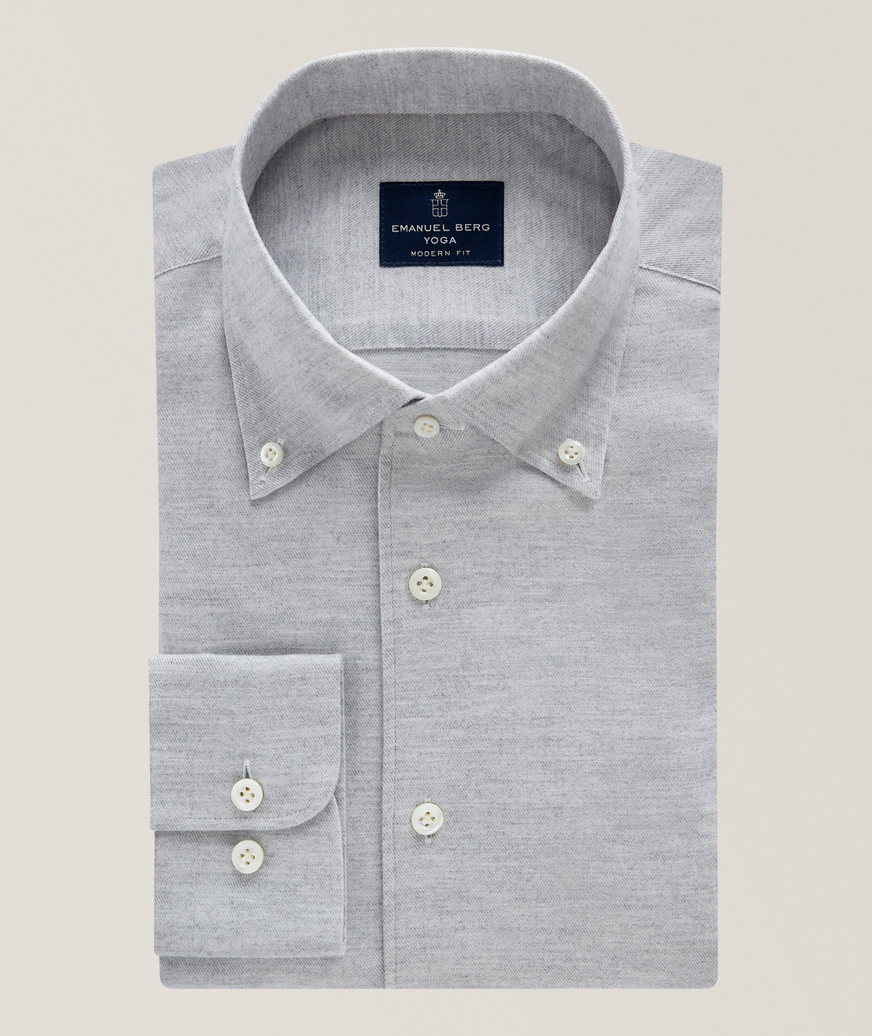 Emanuel Berg Chemise touche cachemire yoga luxe haut de gamme 