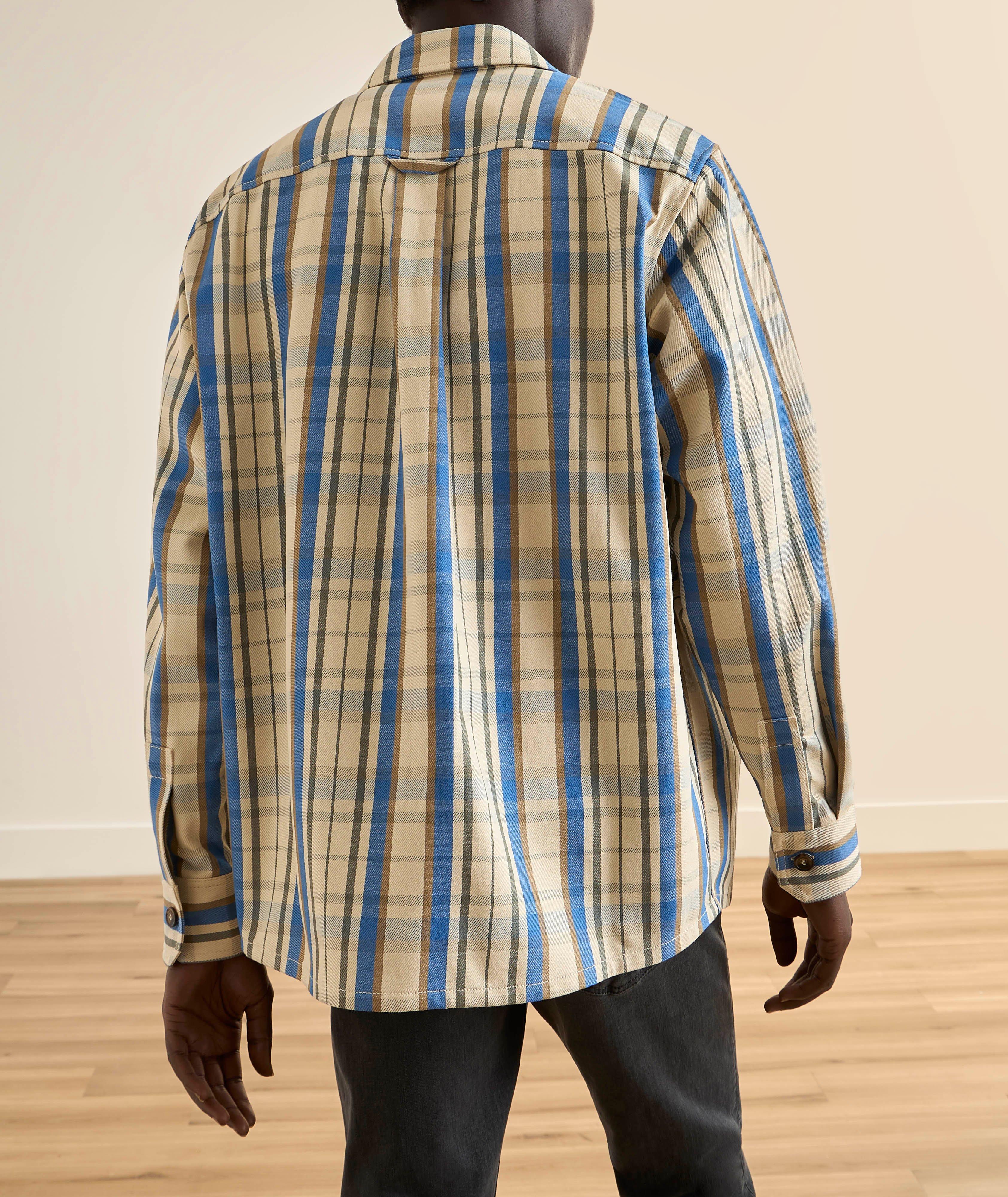 Plaid Cotton Overshirt image 2