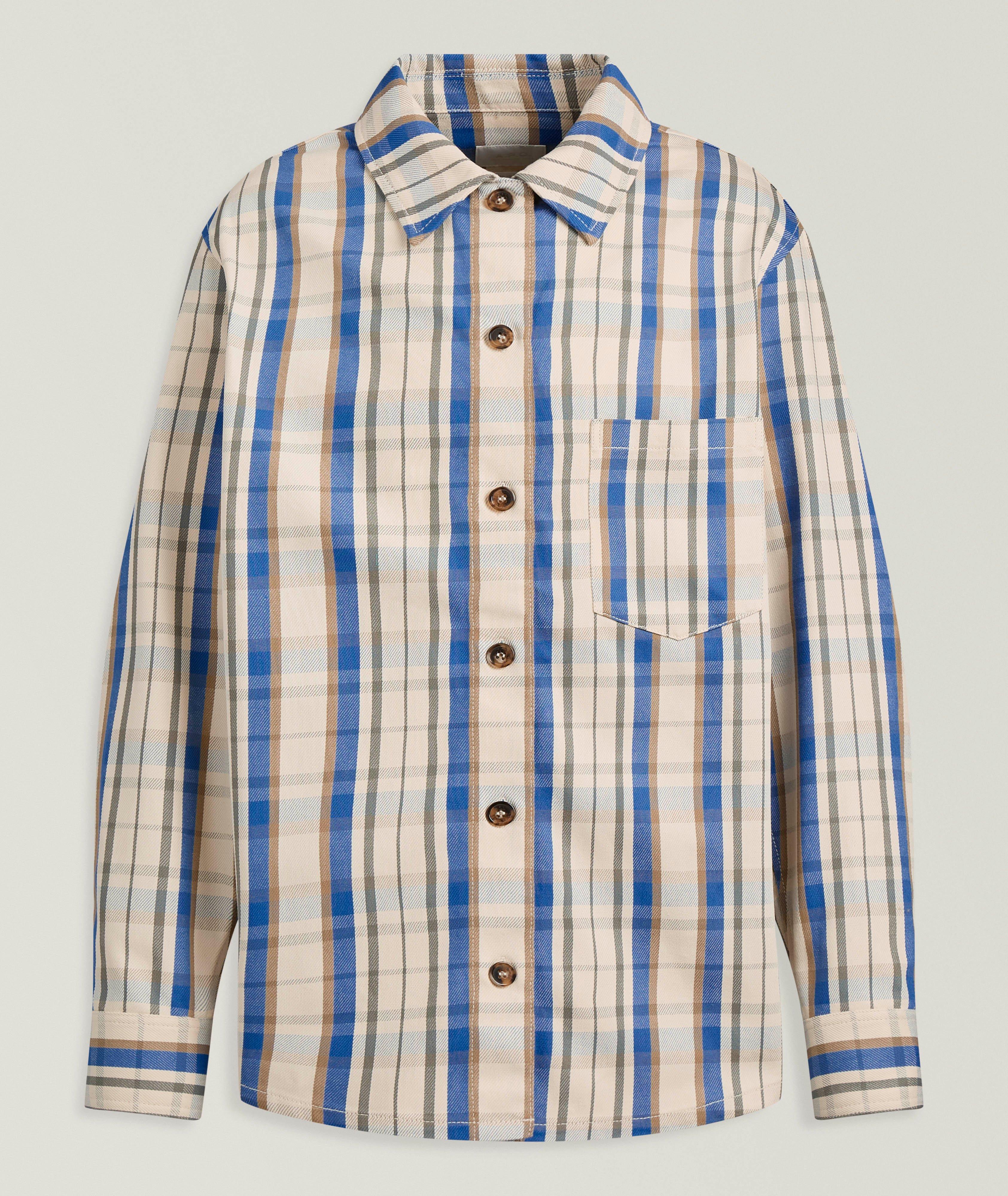 A.P.C. Plaid Cotton Overshirt
