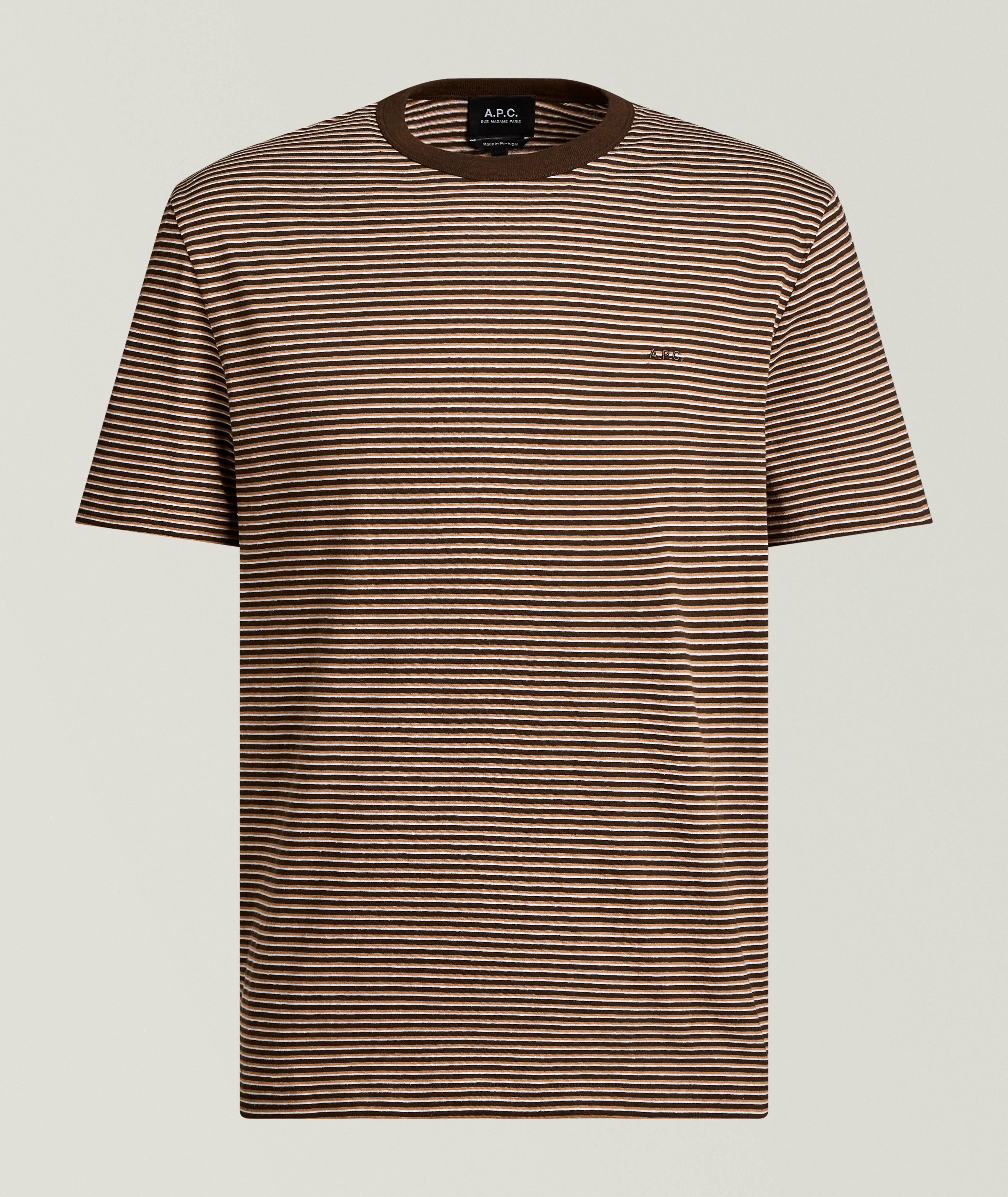 T-shirt coton rayé image 0