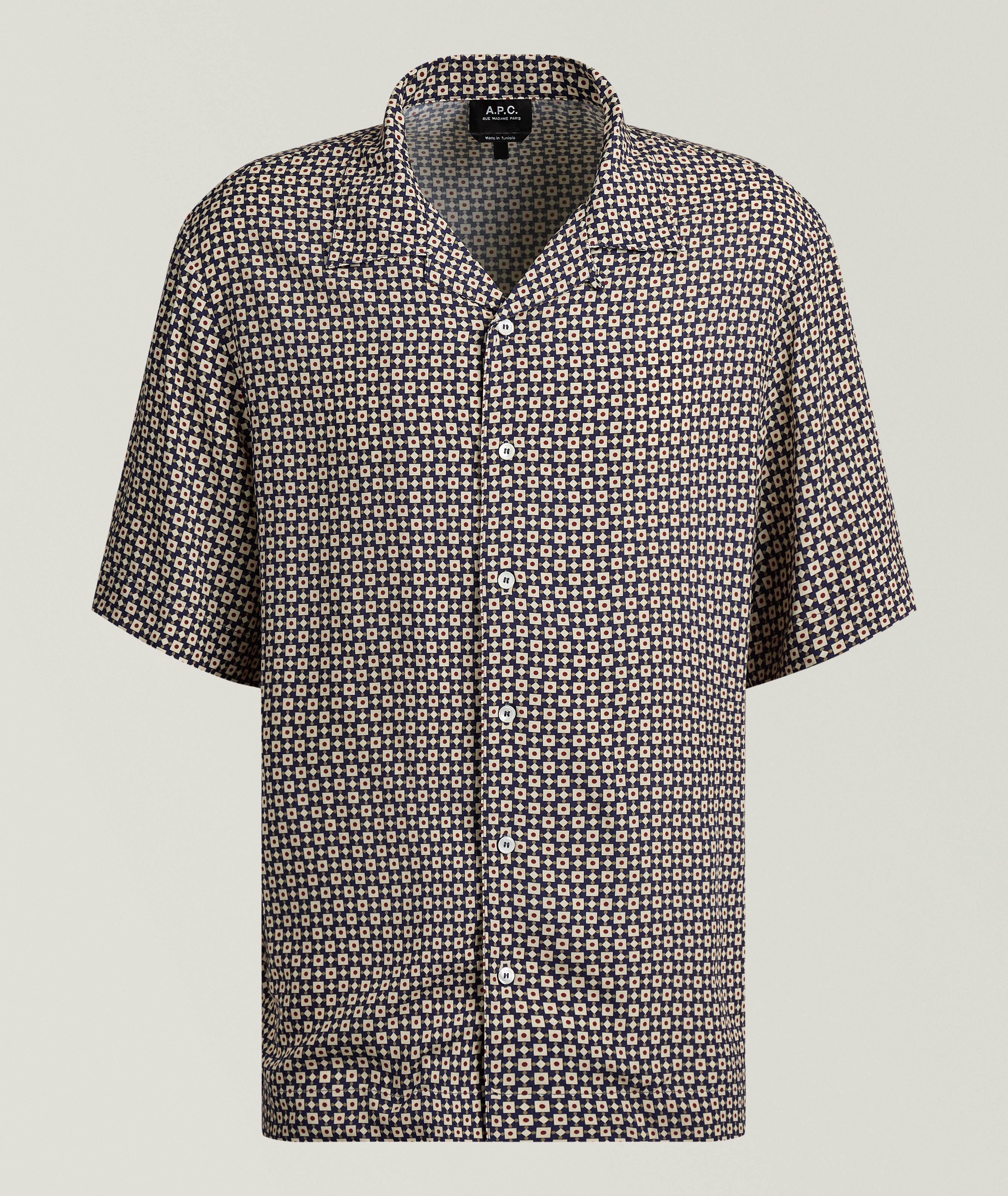 A.P.C. Geometric Camp Shirt