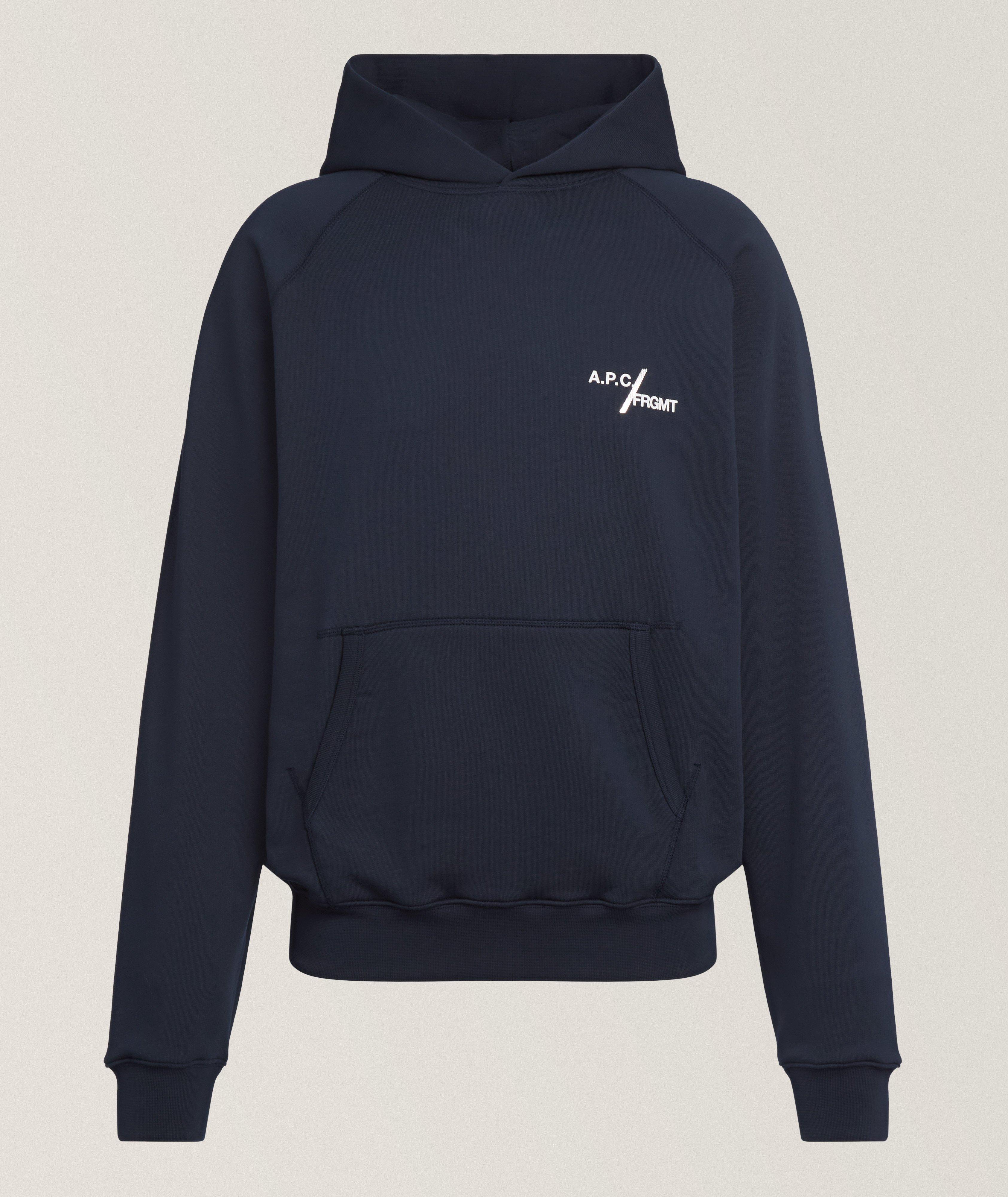 A.P.C. X FRGMT Renoncement Logo Hooded Sweatshirt 