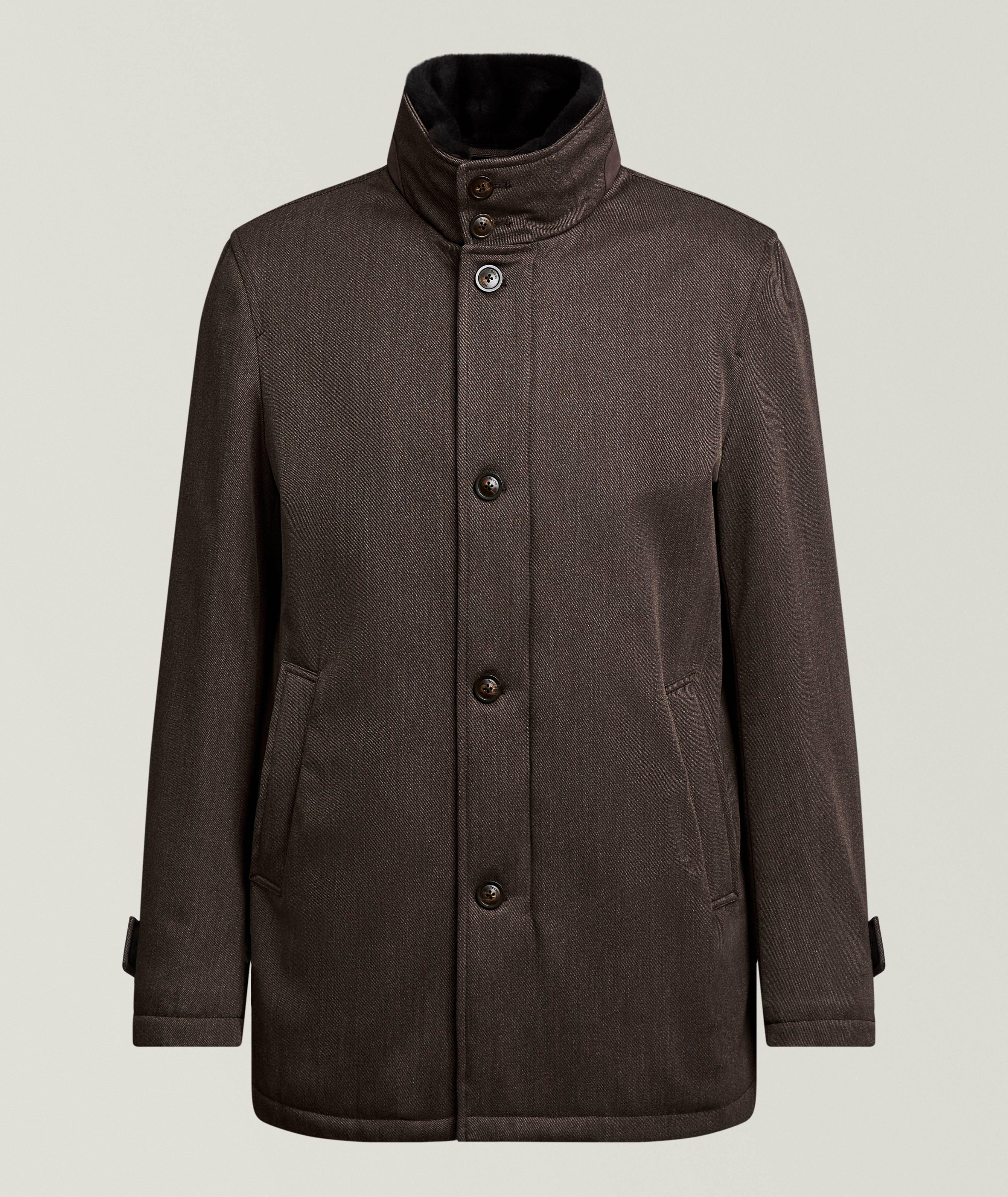 Removable Fur-Trim Storm System Overcoat  image 0