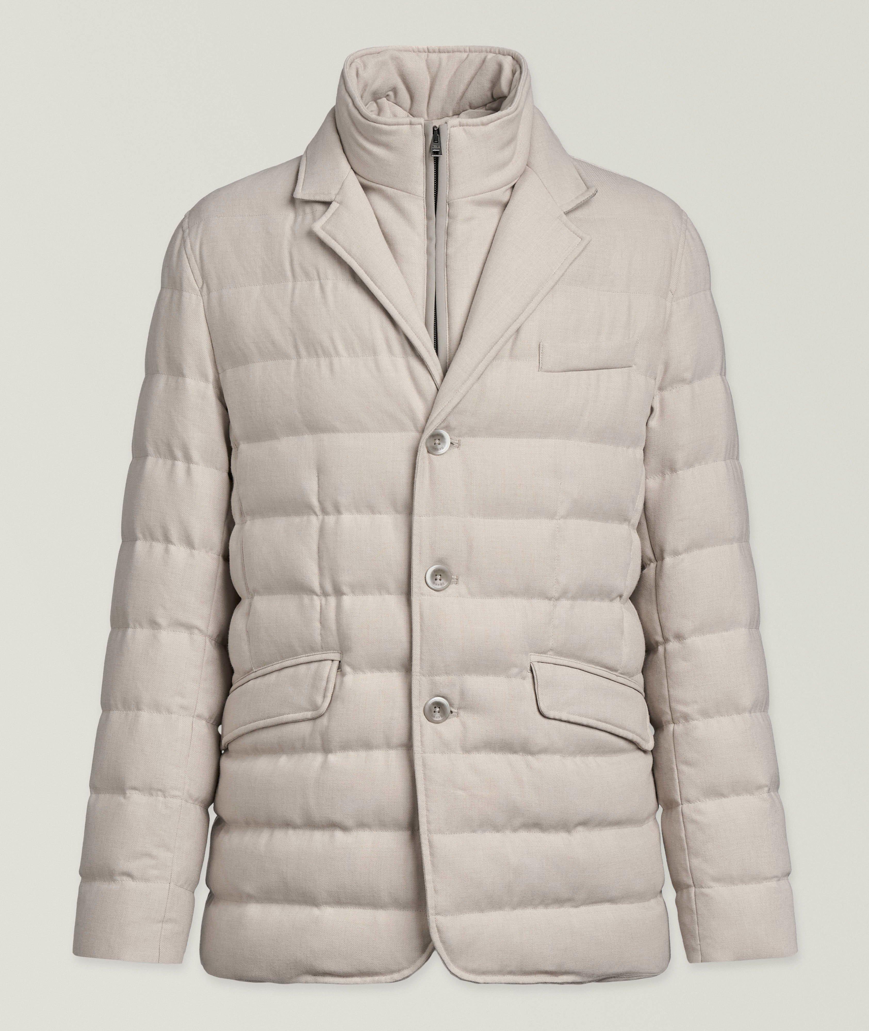 Herno Manteau matelassé bavette-amovible