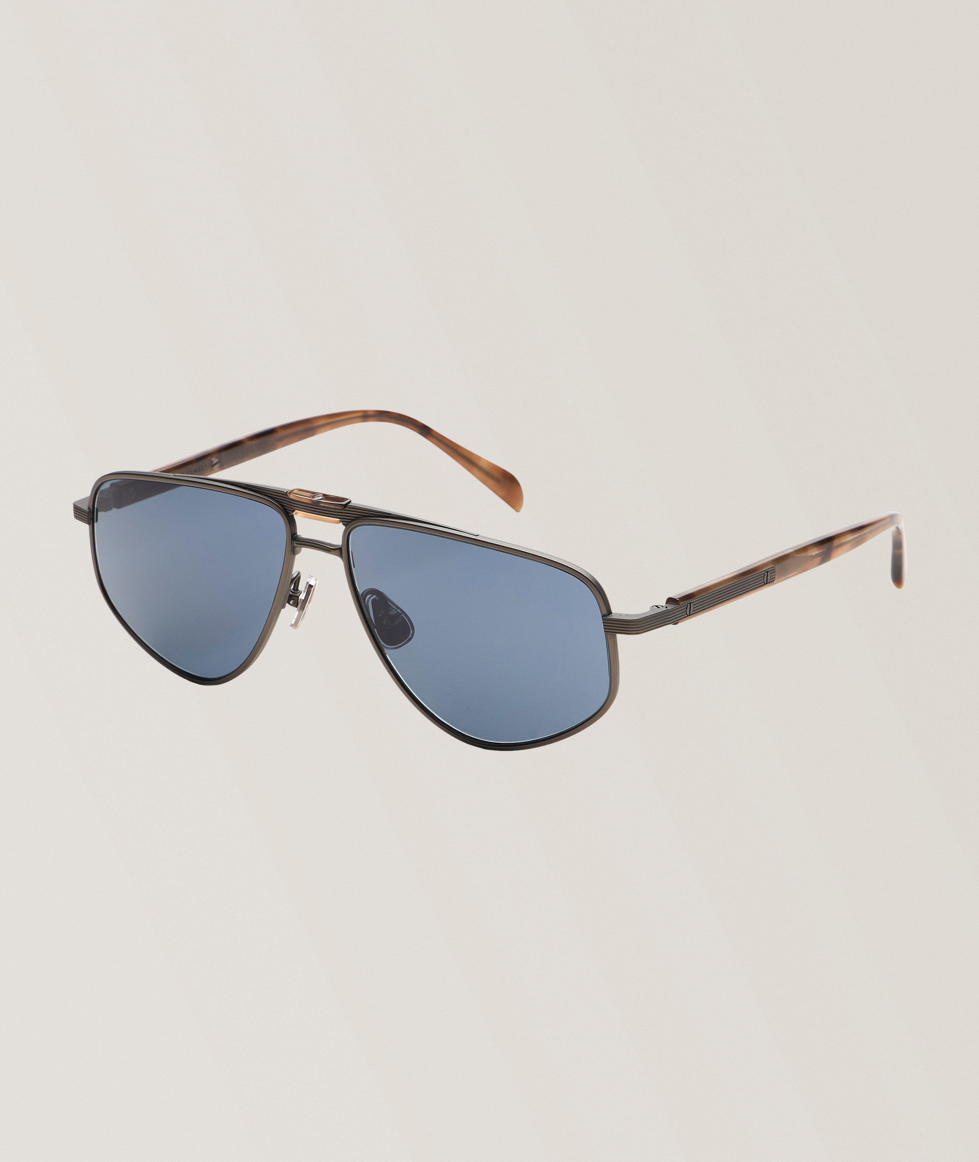 Brunello Cucinelli Polarized Navigator Sunglasses | Eyewear
