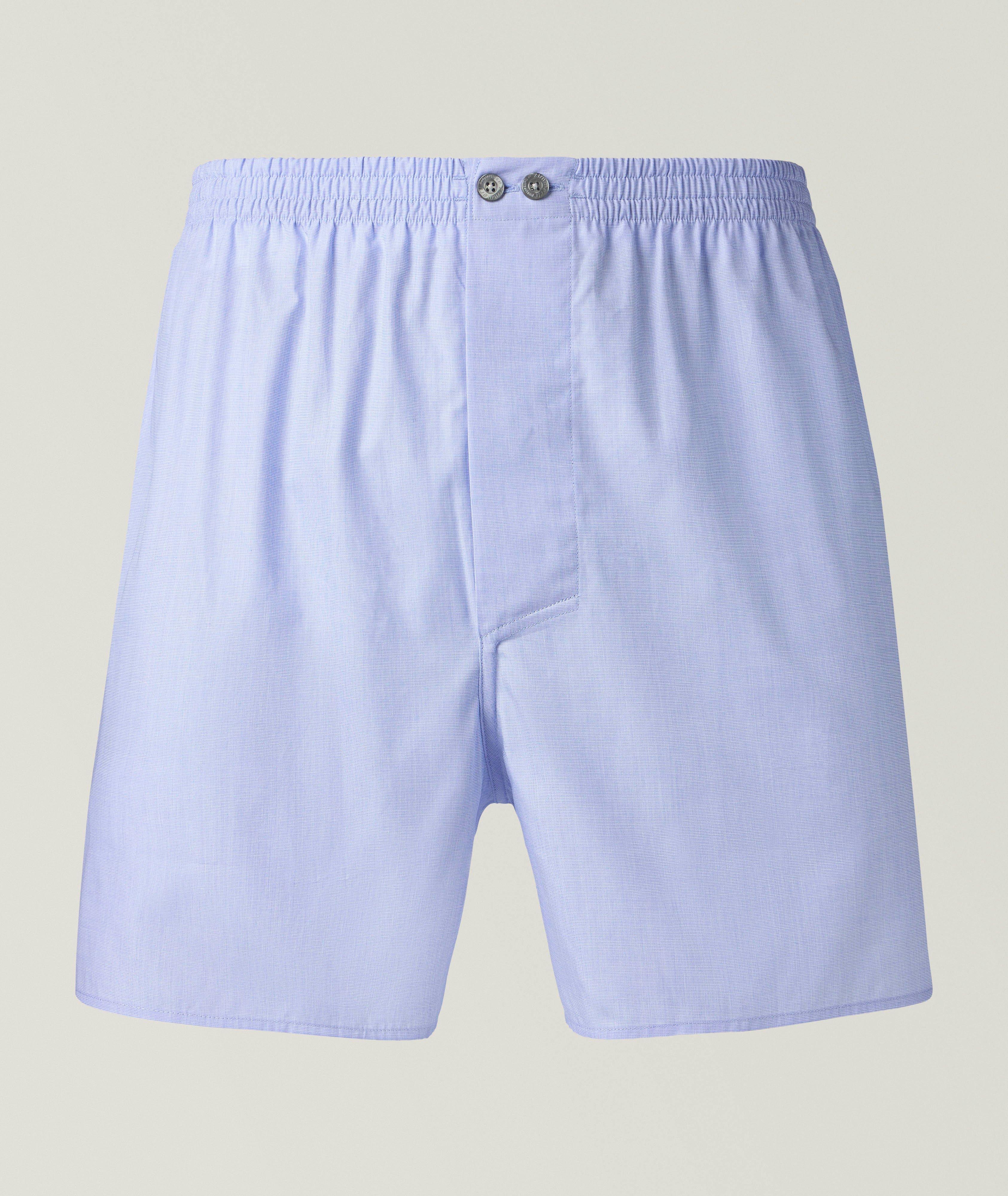 Zimmerli Woven Nightwear Boxer Shorts | Underwear | Harry Rosen