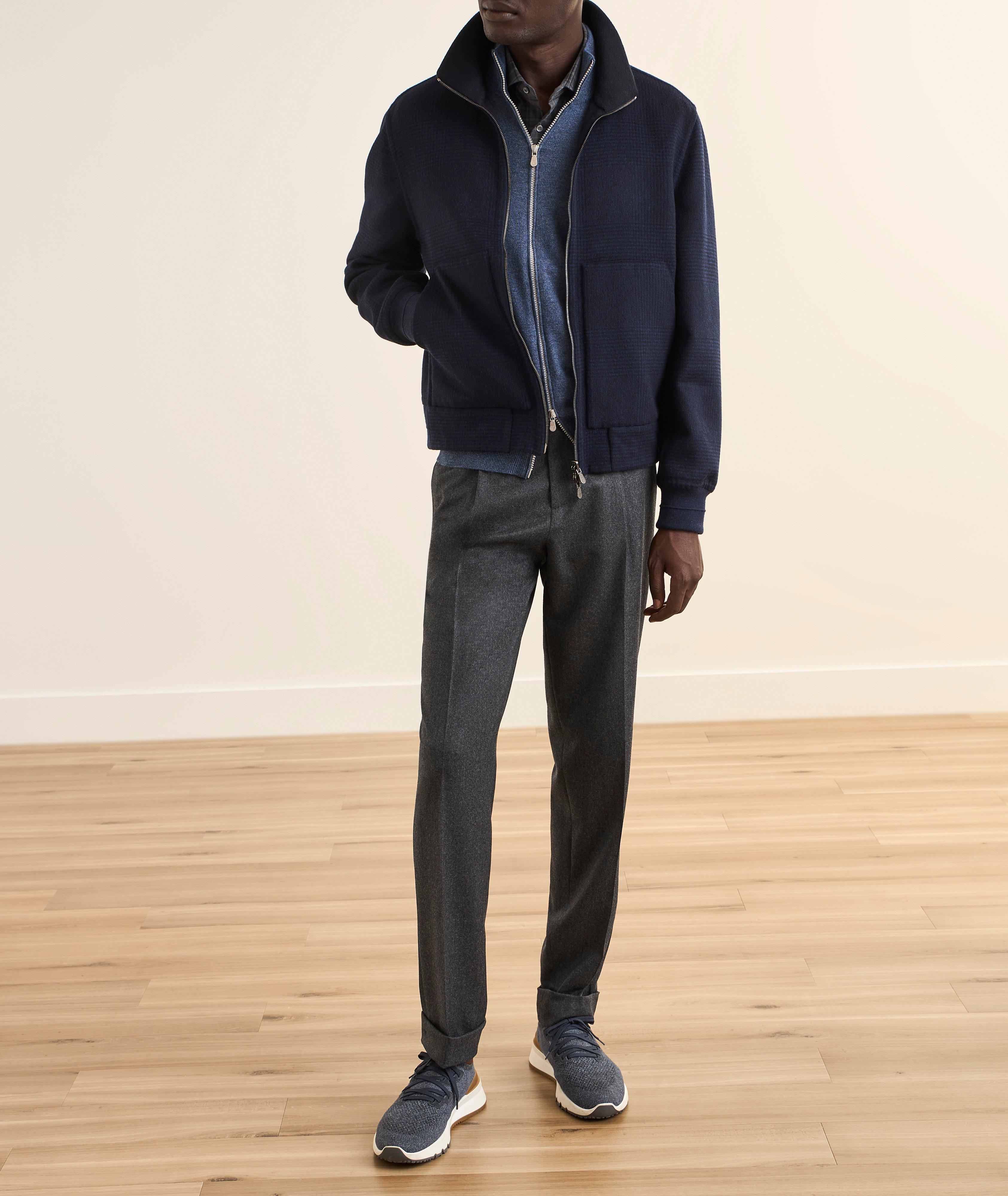 Easy-Fit Check Brushed Flannel Shirt image 5