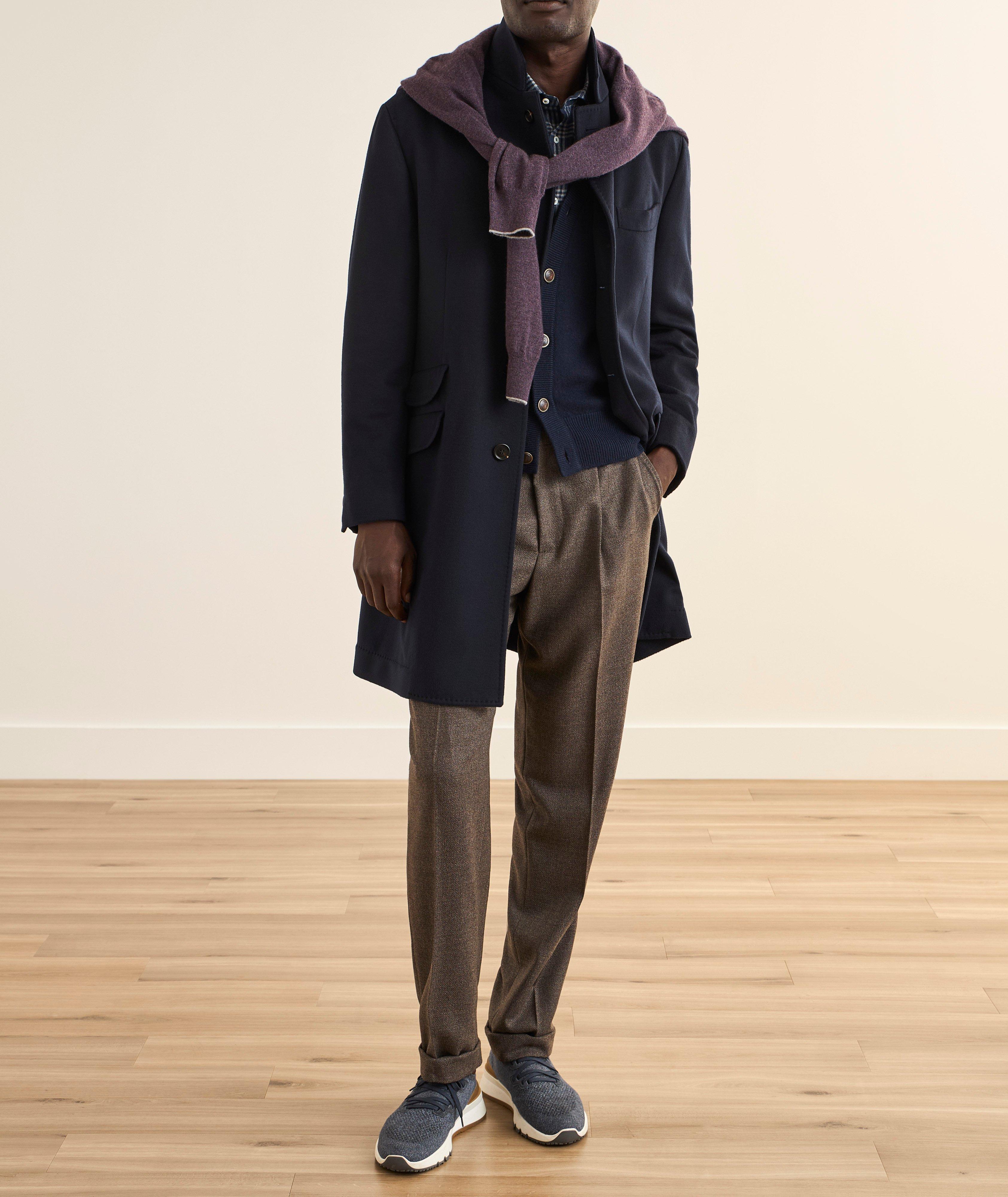 Easy-Fit Check Brushed Flannel Shirt image 5