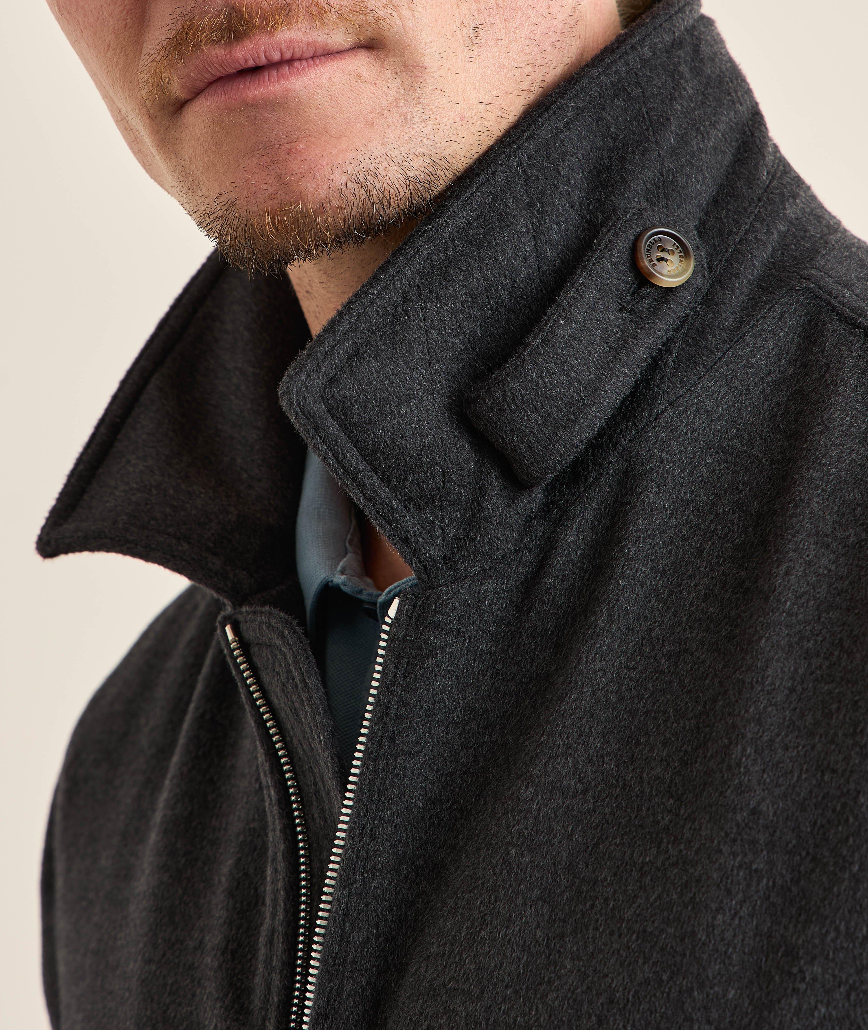 Brunello Cucinelli Virgin Wool Full-Zip Bomber | Coats | Harry Rosen