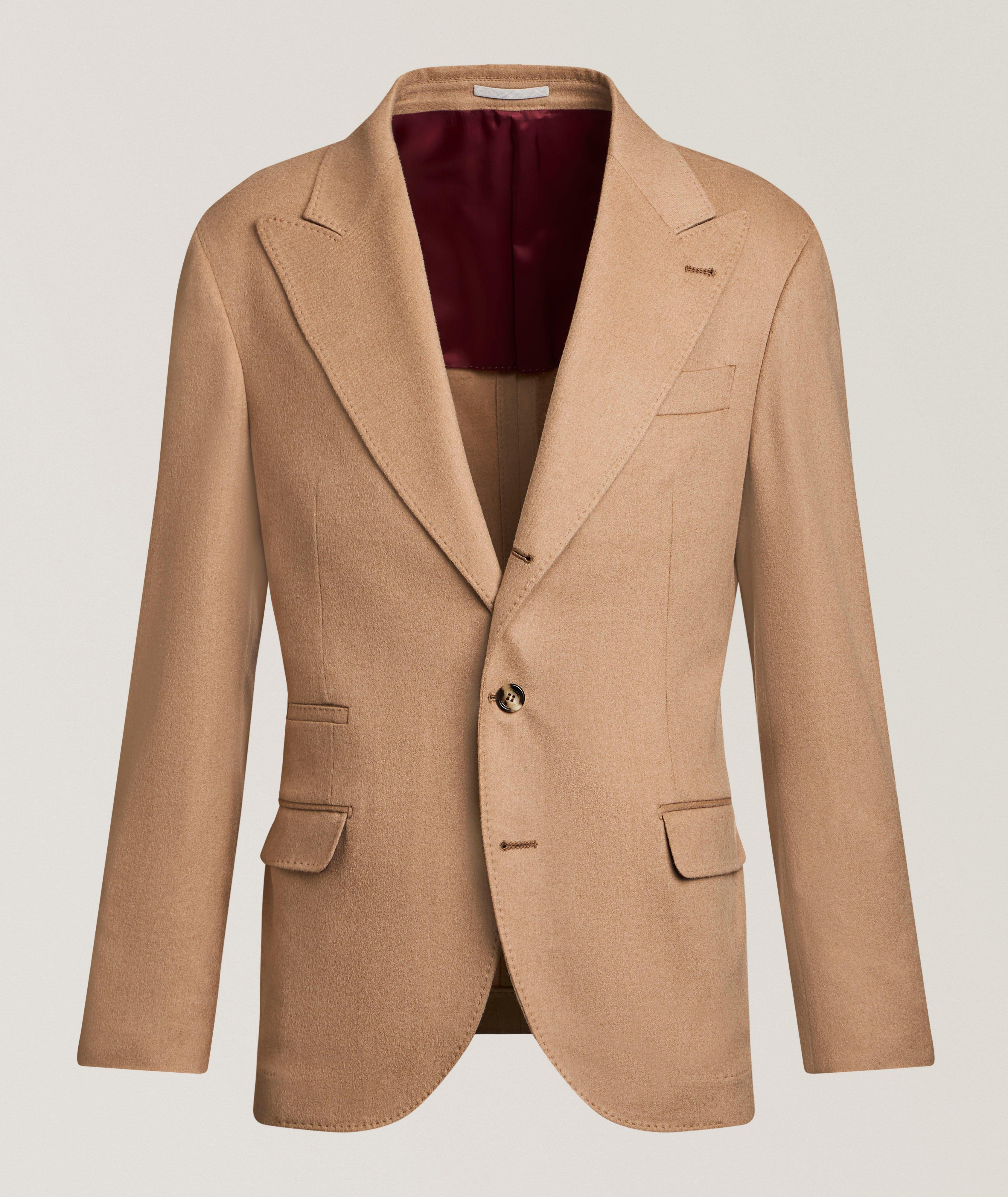 Brunello Cucinelli Camel Hair Sport Jacket