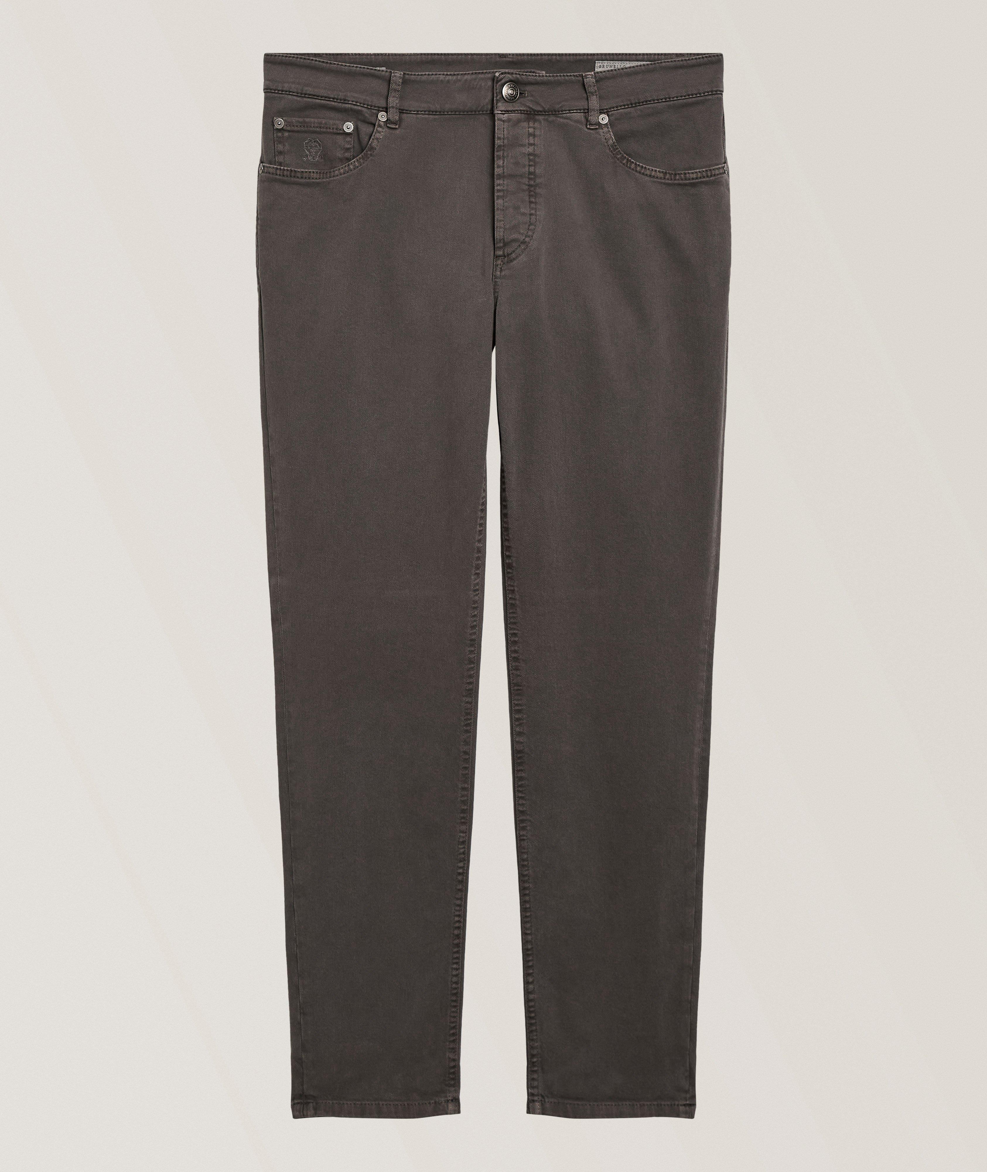 Brunello Cucinelli Traditional-Fit Denim Five-Pocket Pants
