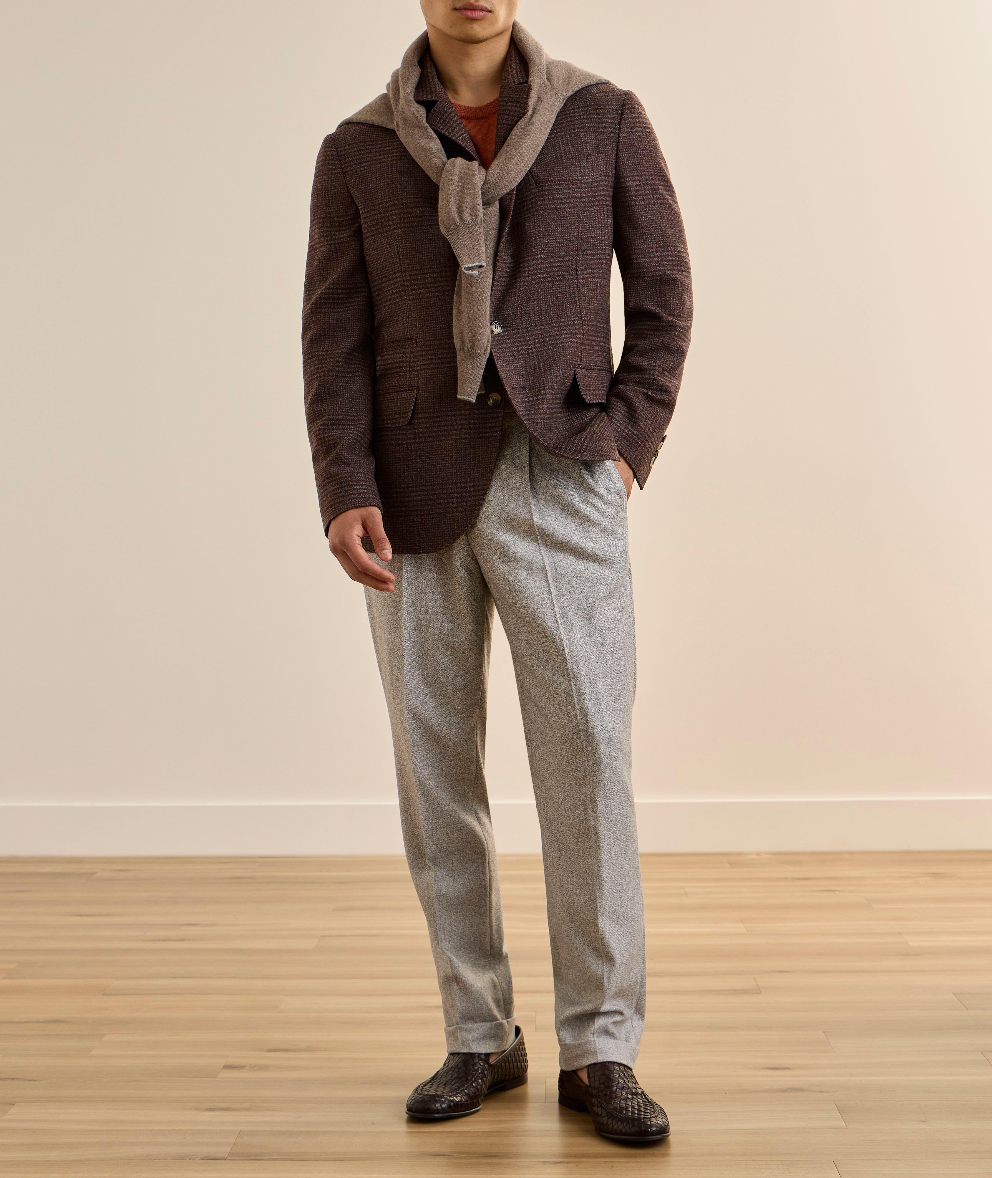 Mélange Cashmere Crewneck Sweater image 5