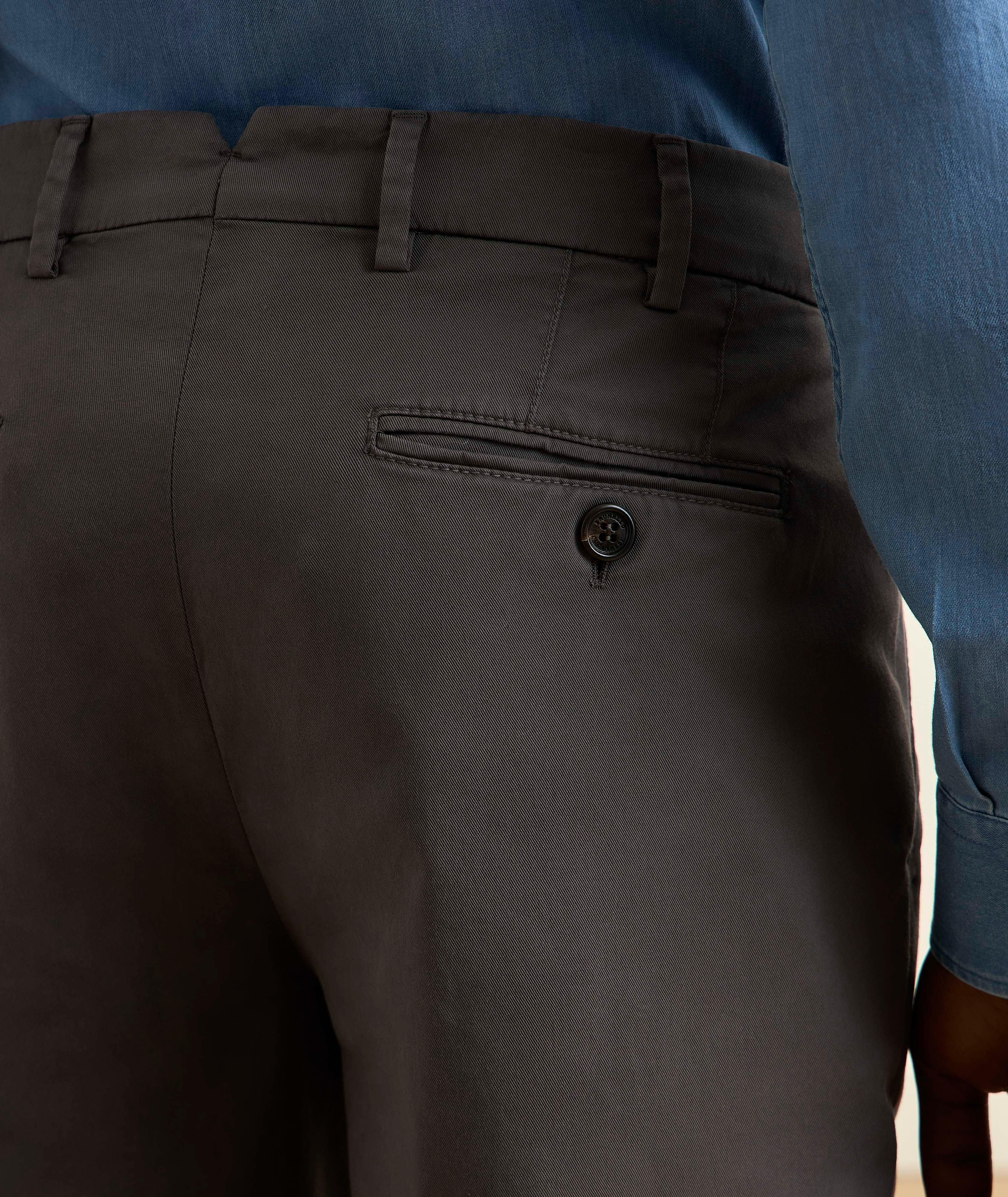 Italian-Fit Stretch-Cotton Chino Pants image 3