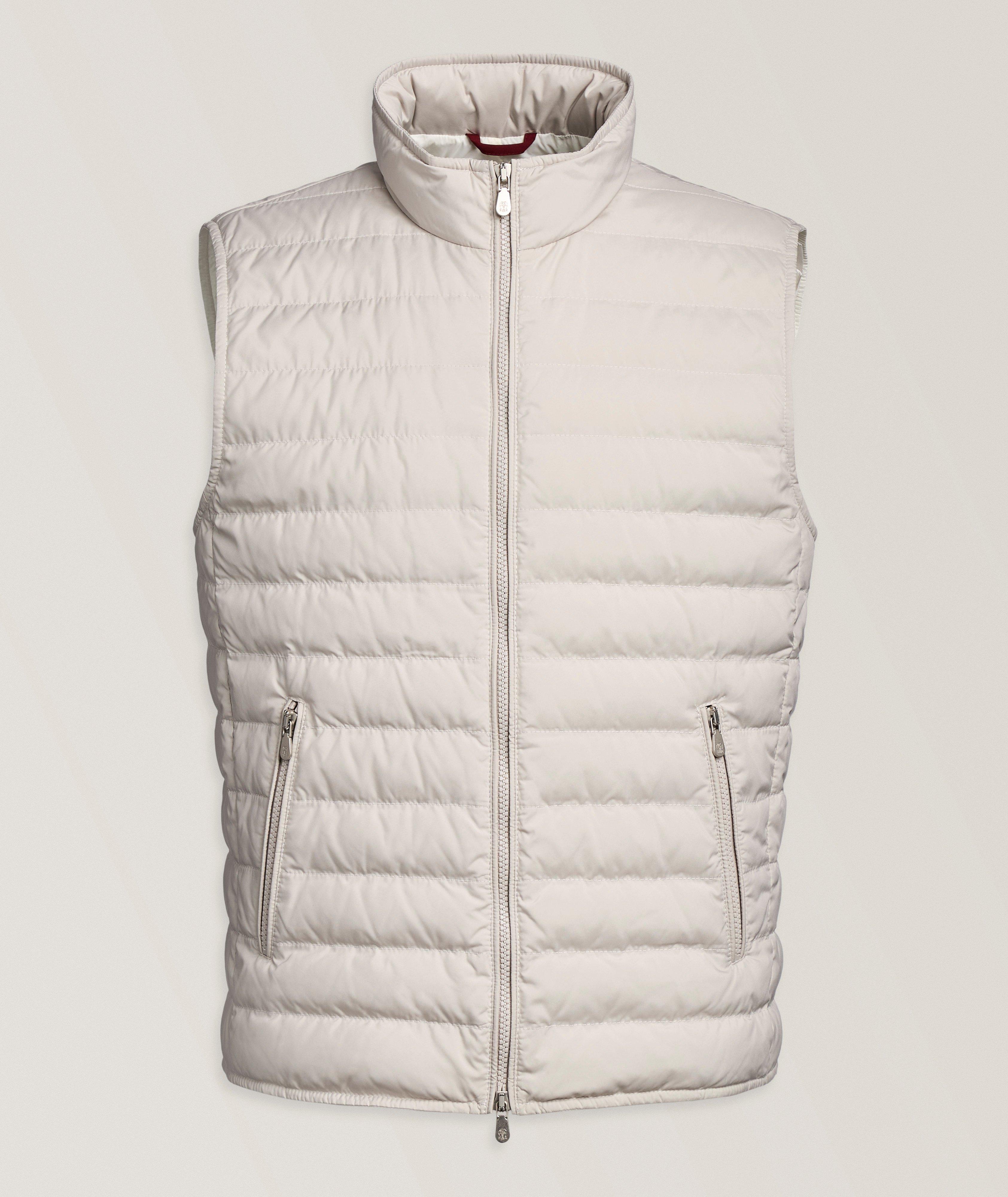 Brunello Cucinelli Water-Resistant Quilted Down Vest