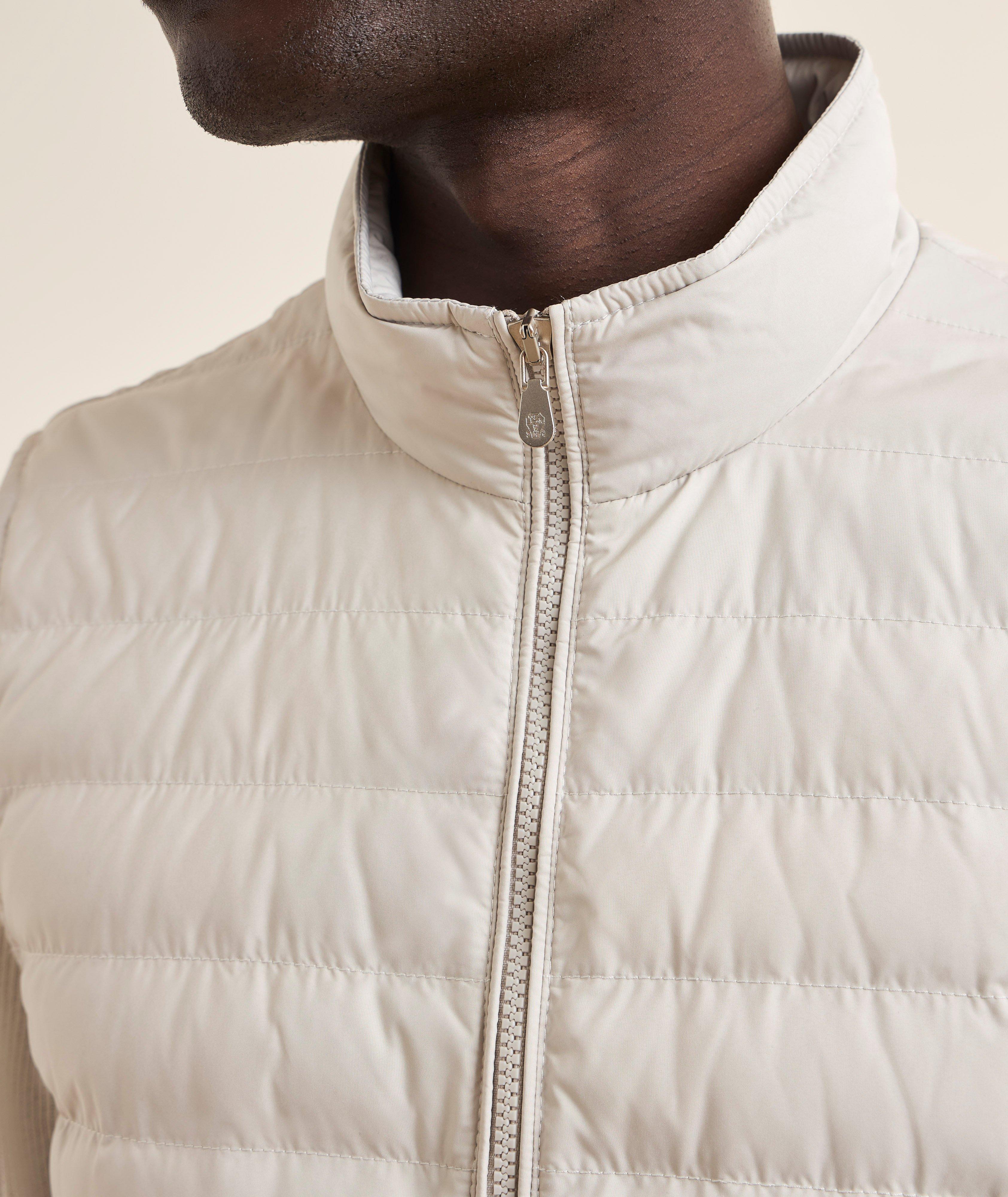 Water-Resistant Quilted Down Vest image 3