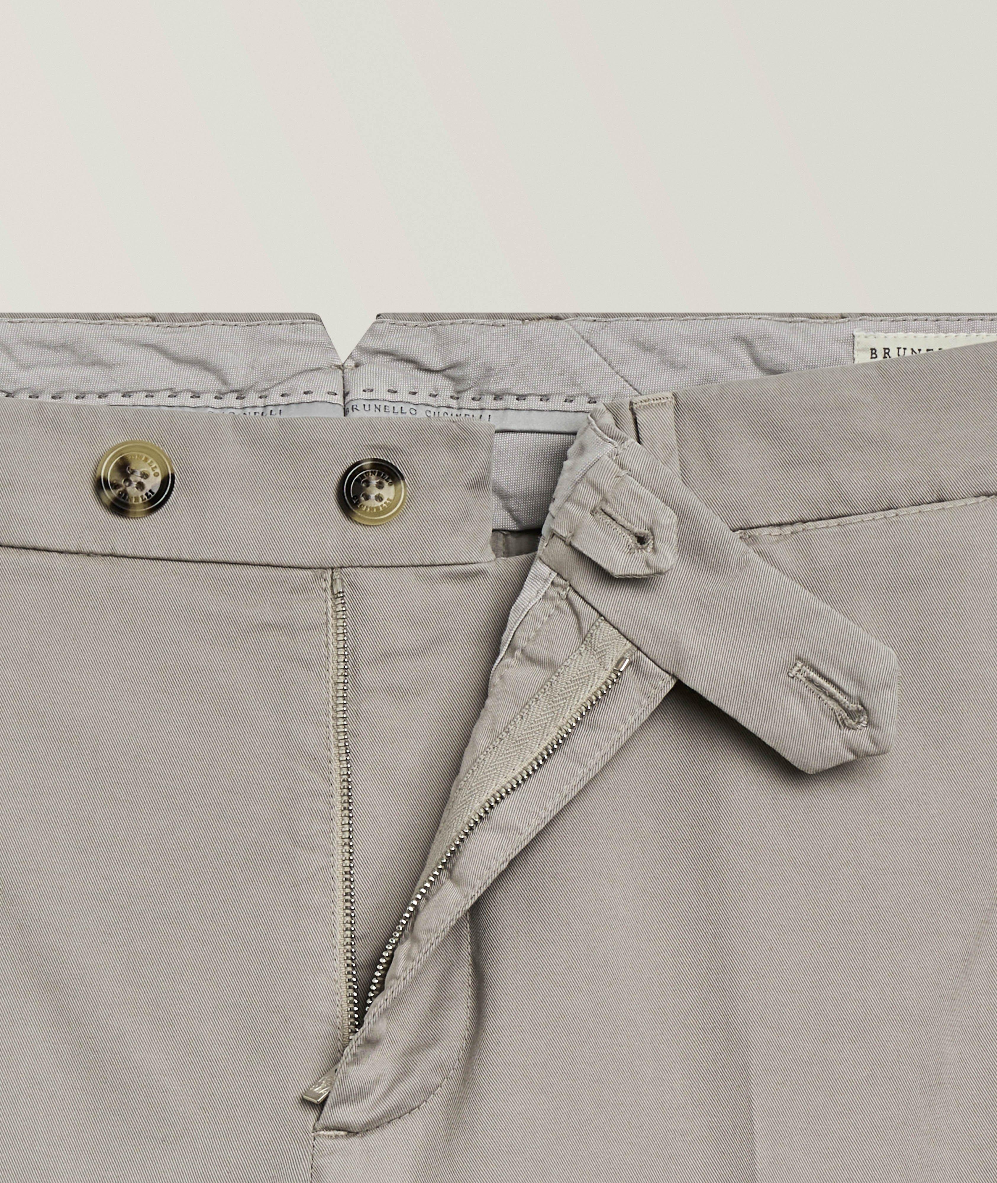 Pantalon chino coton-extensible coupe-italienne image 5